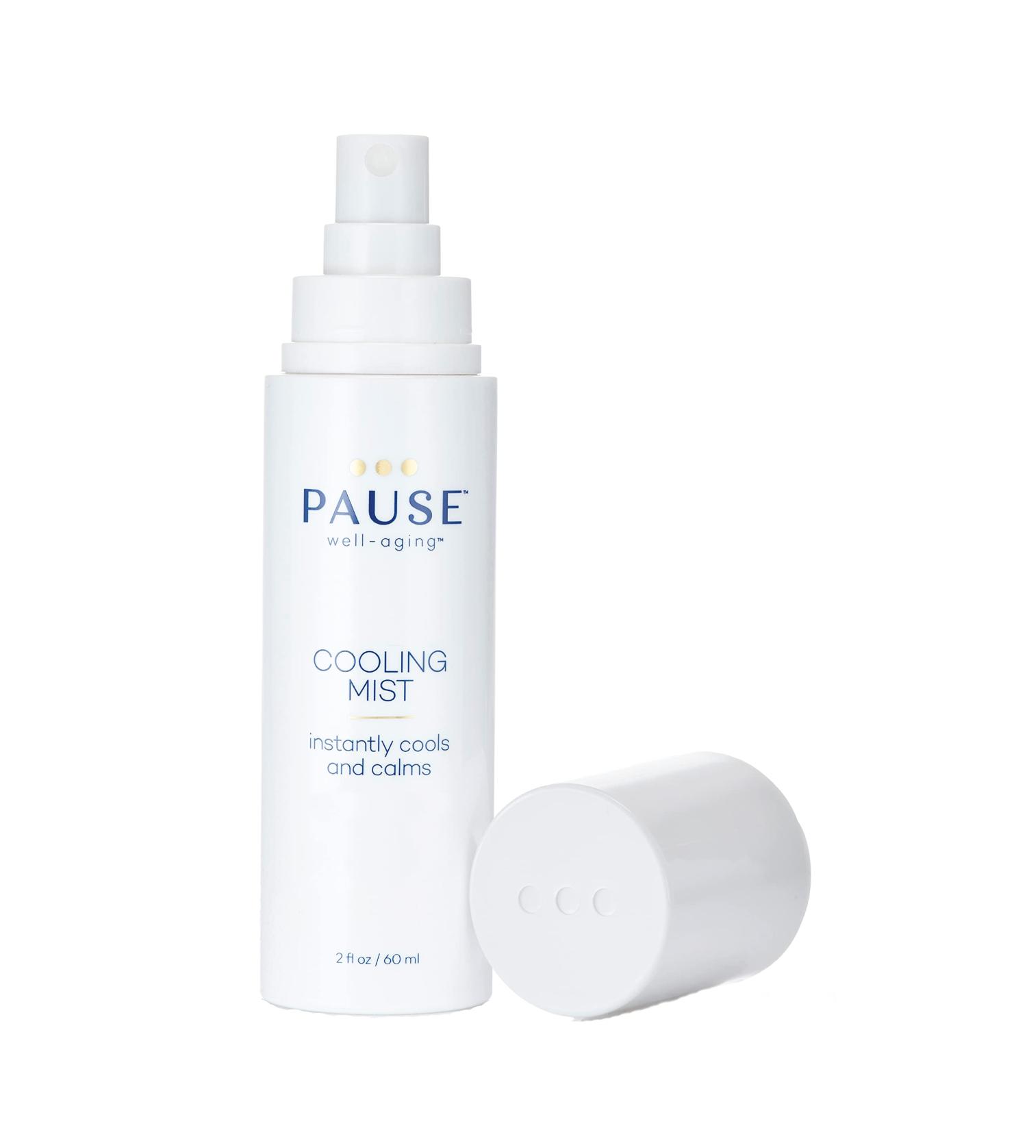 Pause Well Aging Cooling Mist - Calming Spray for Skin & Stress Relief | Hot Flash & Menopause Relief | Night Sweats | 300 Sprays | Made In USA | 2 fl oz - Buy Online on GoSupps.com