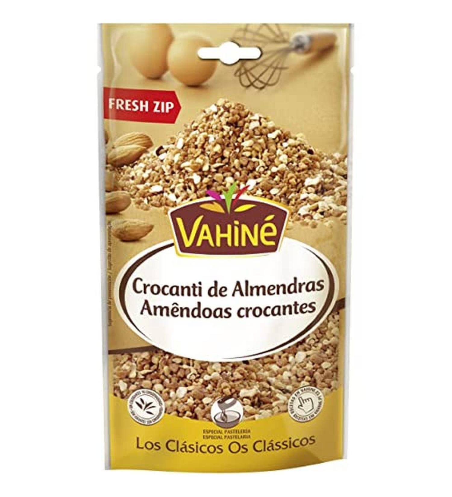Vahiné - Crunchy almonds - Grilled and caramelized crushed almonds - Ideal for cooking - 125 grams