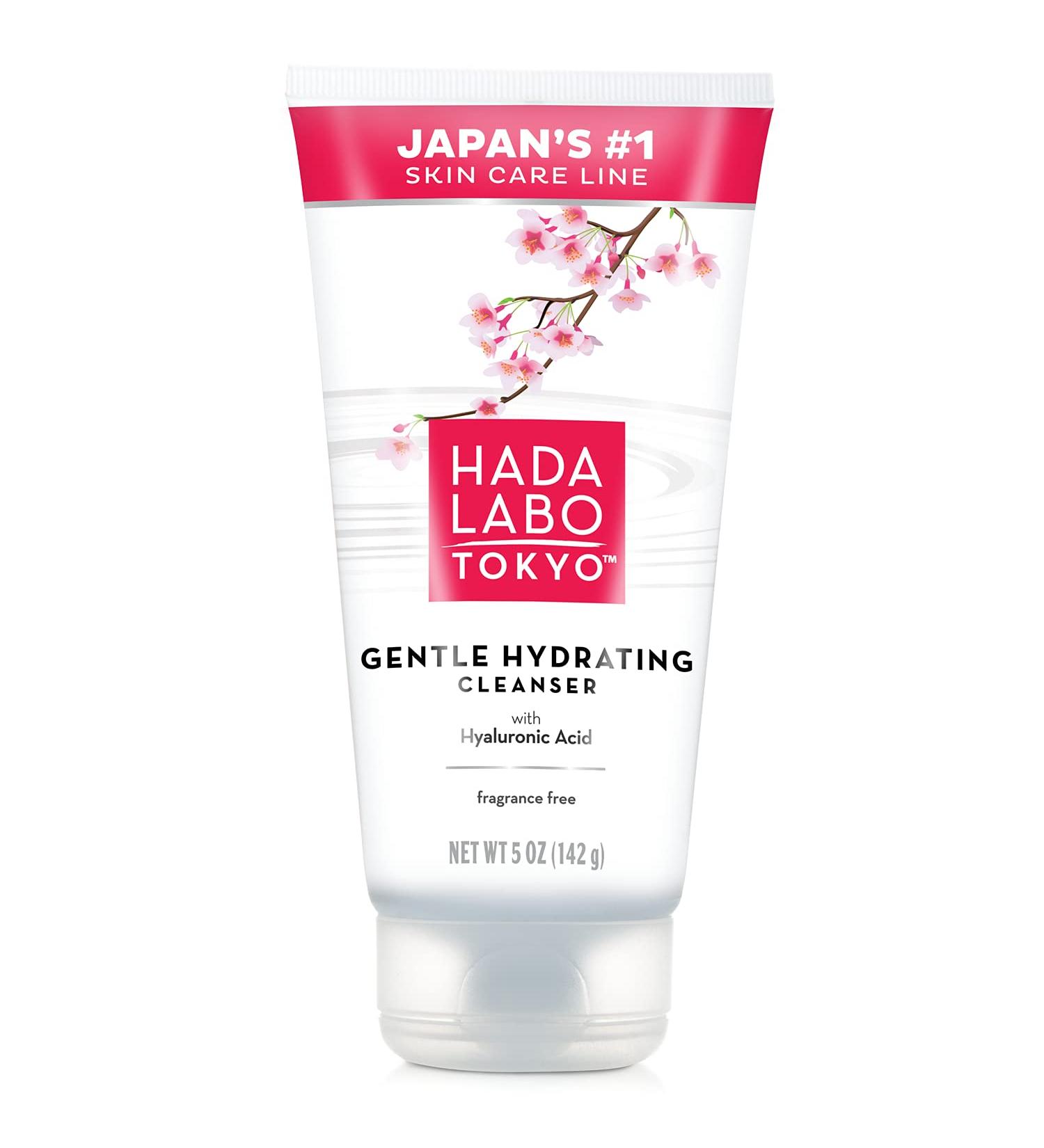 Hada Labo Tokyo Gentle Hydrating Foaming Facial Cleanser Tube - Unscented - 5 Ounce - Buy Online on GoSupps.com