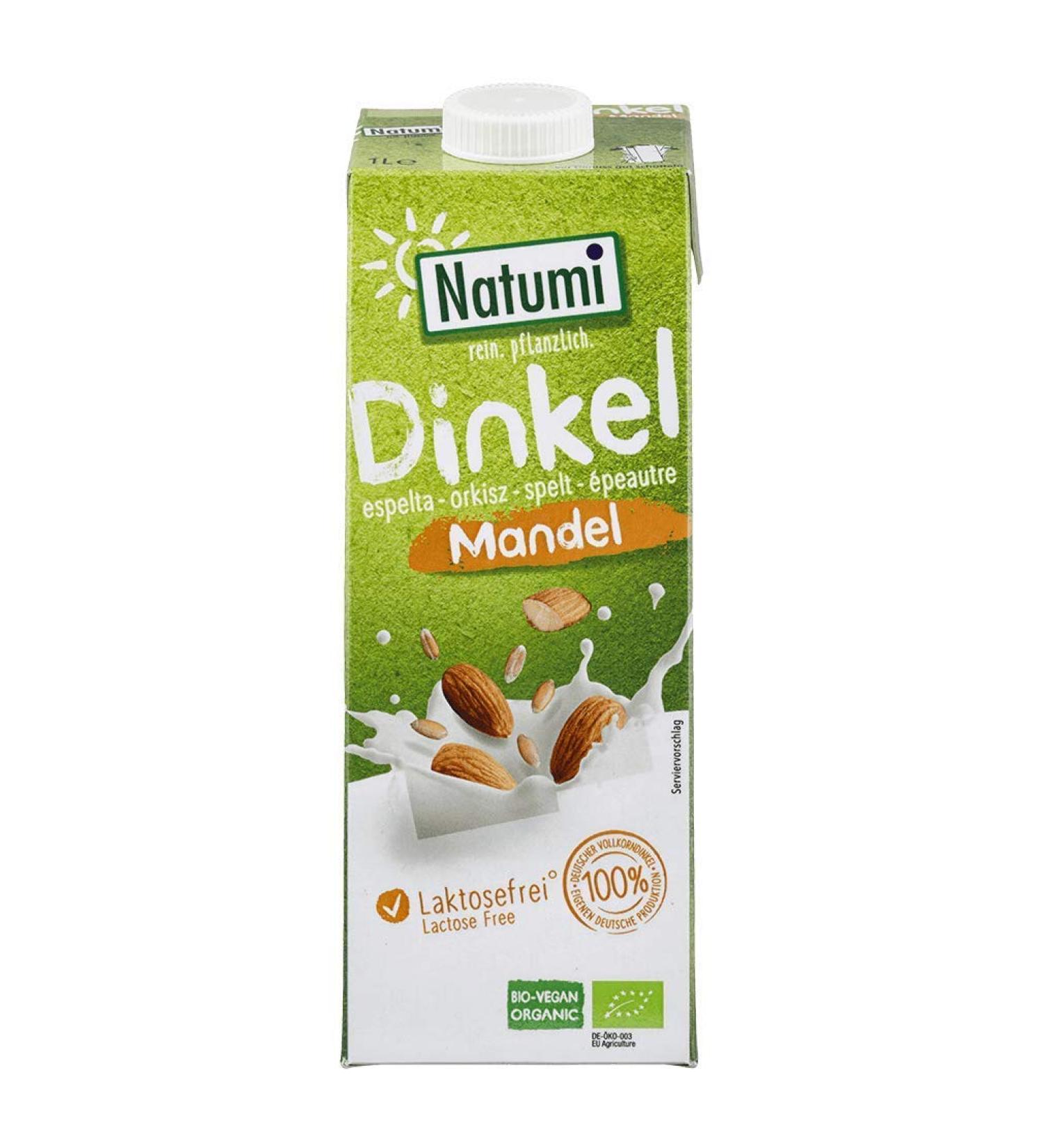 Natumi Spelt Almond Drink - Organic - 1L - Pack of 12