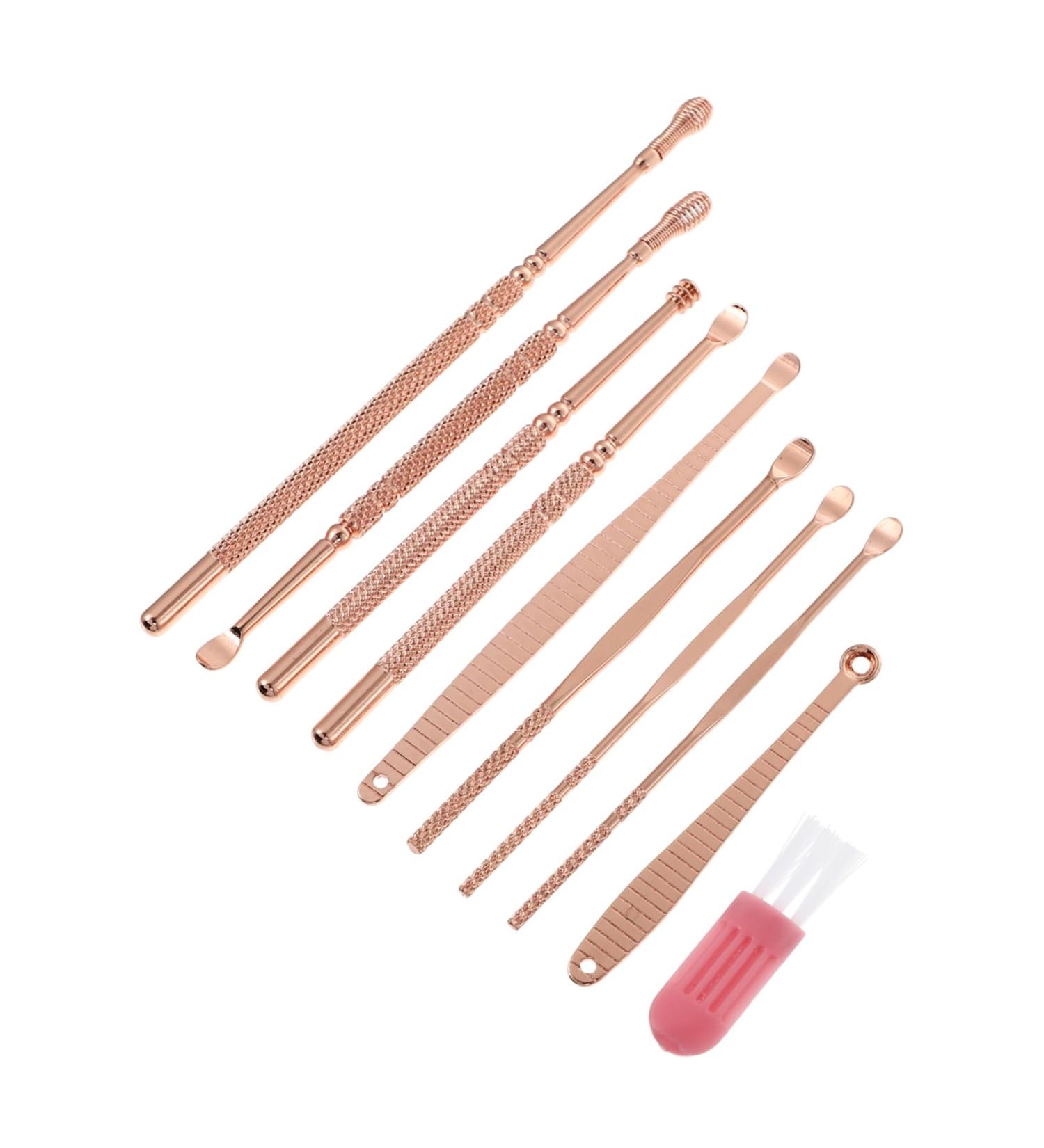 Didiseaon Earwax Remover Kit - Stainless Steel Ear Wax Cleaning Tools Set - Earring Kit & Ear Picker - Multifunctional Ear Care Solution - Buy Online on GoSupps.com