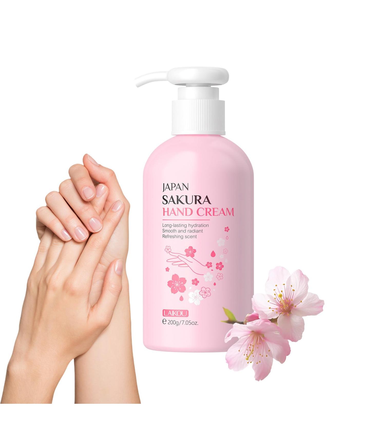 cherry blossom cracked hand moisturizer moisturizer hand lotion for women moisturizing hand lotion for women softens skin smooth radiant refreshing quickly absorbed non sticky - Buy Online on GoSupps.com