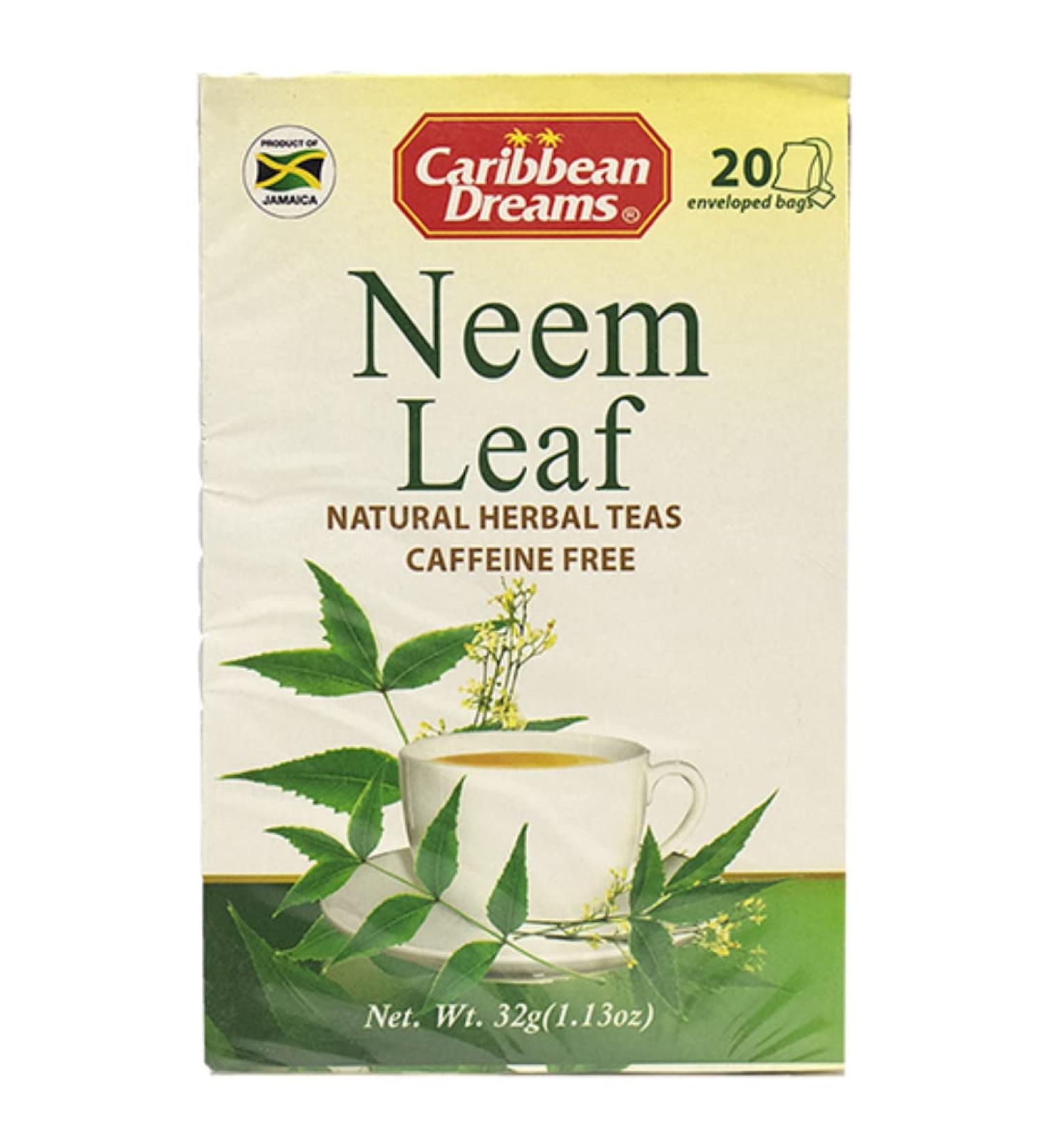2 x Caribbean Dreams Neem Tea 6 x 20 s