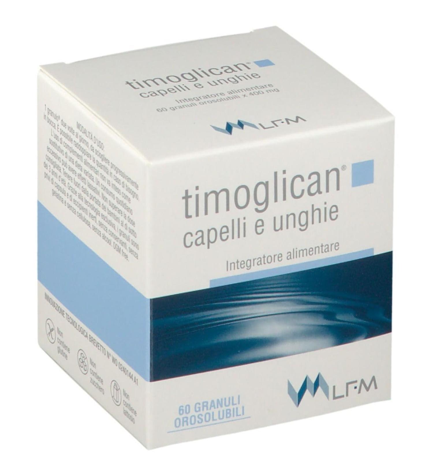  TIMOGLICAN LFM TIMOGLICAN HAIR & NAILS 60 GRANULES - Buy Online on GoSupps.com
