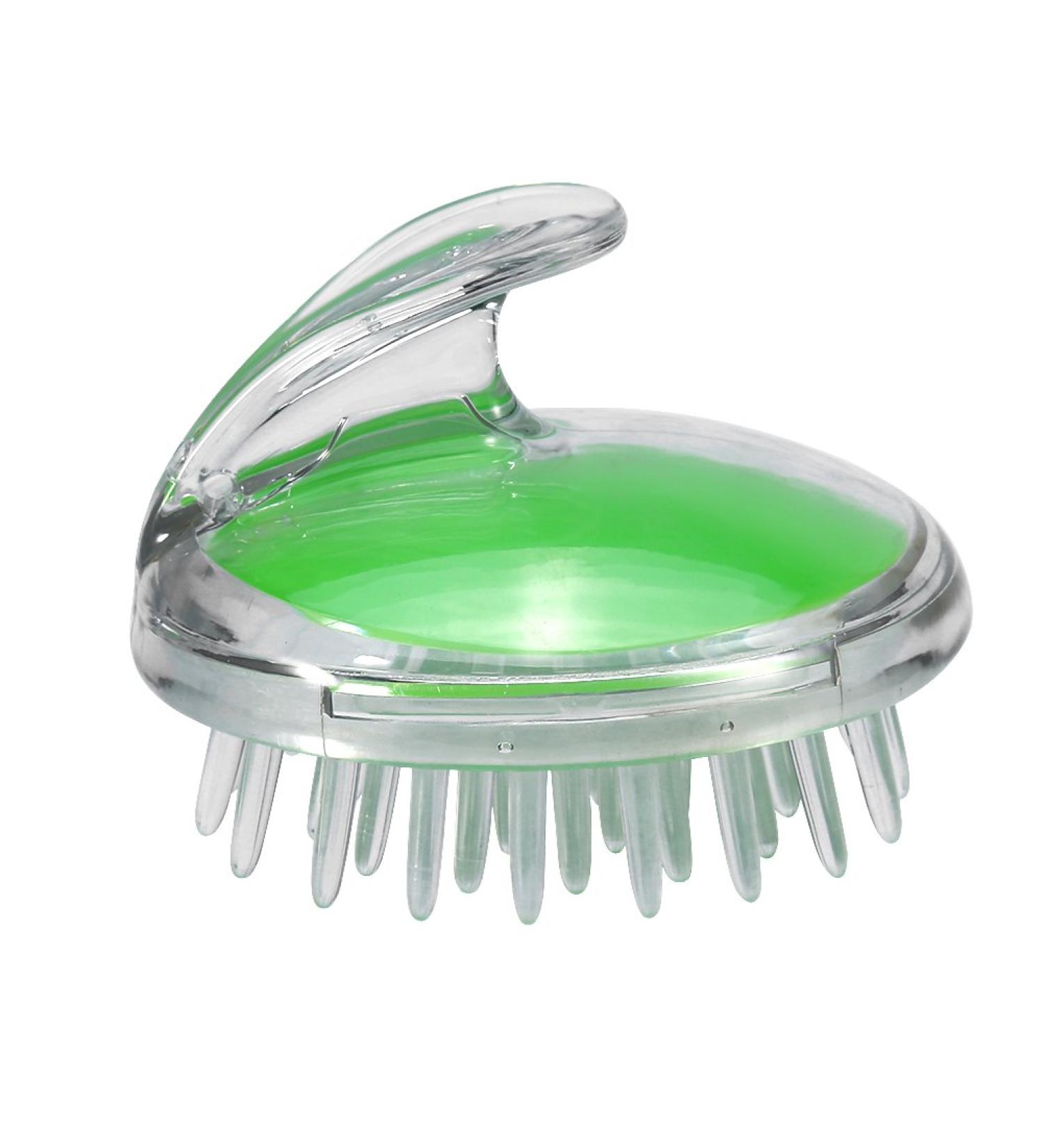 Hair Scalp Massage Brush for Growth | Green Shampoo Brush - Enhance Hair Health & Beauty - Buy Online on GoSupps.com