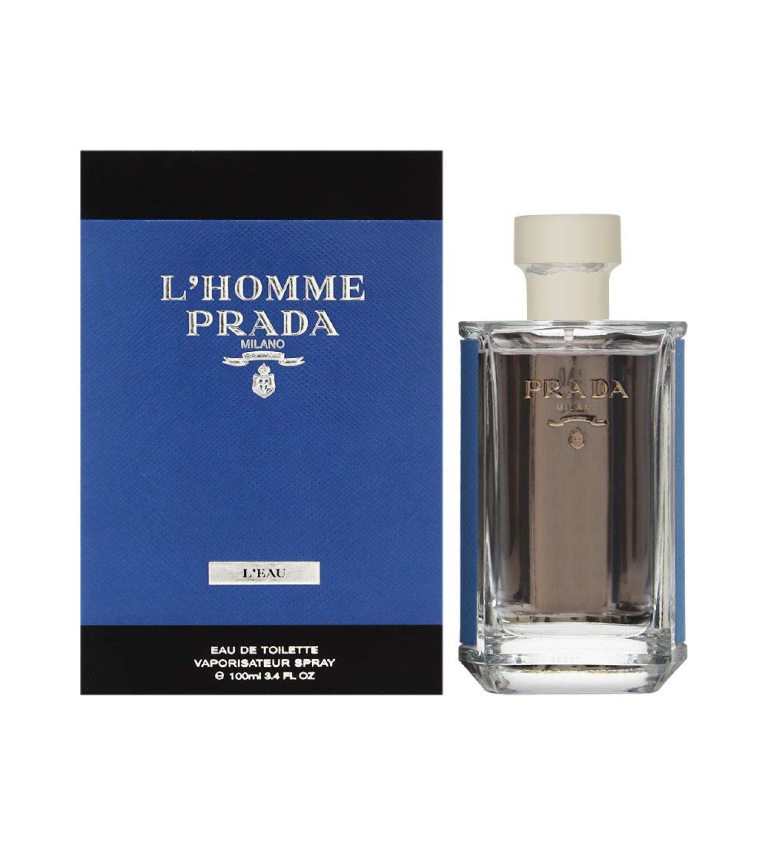 Prada Prada L'homme L'eau By Prada for Men 3.4 Oz Eau De Toilette Spray Wood 3.4 Ounce (Pack of 1) - Buy Online on GoSupps.com