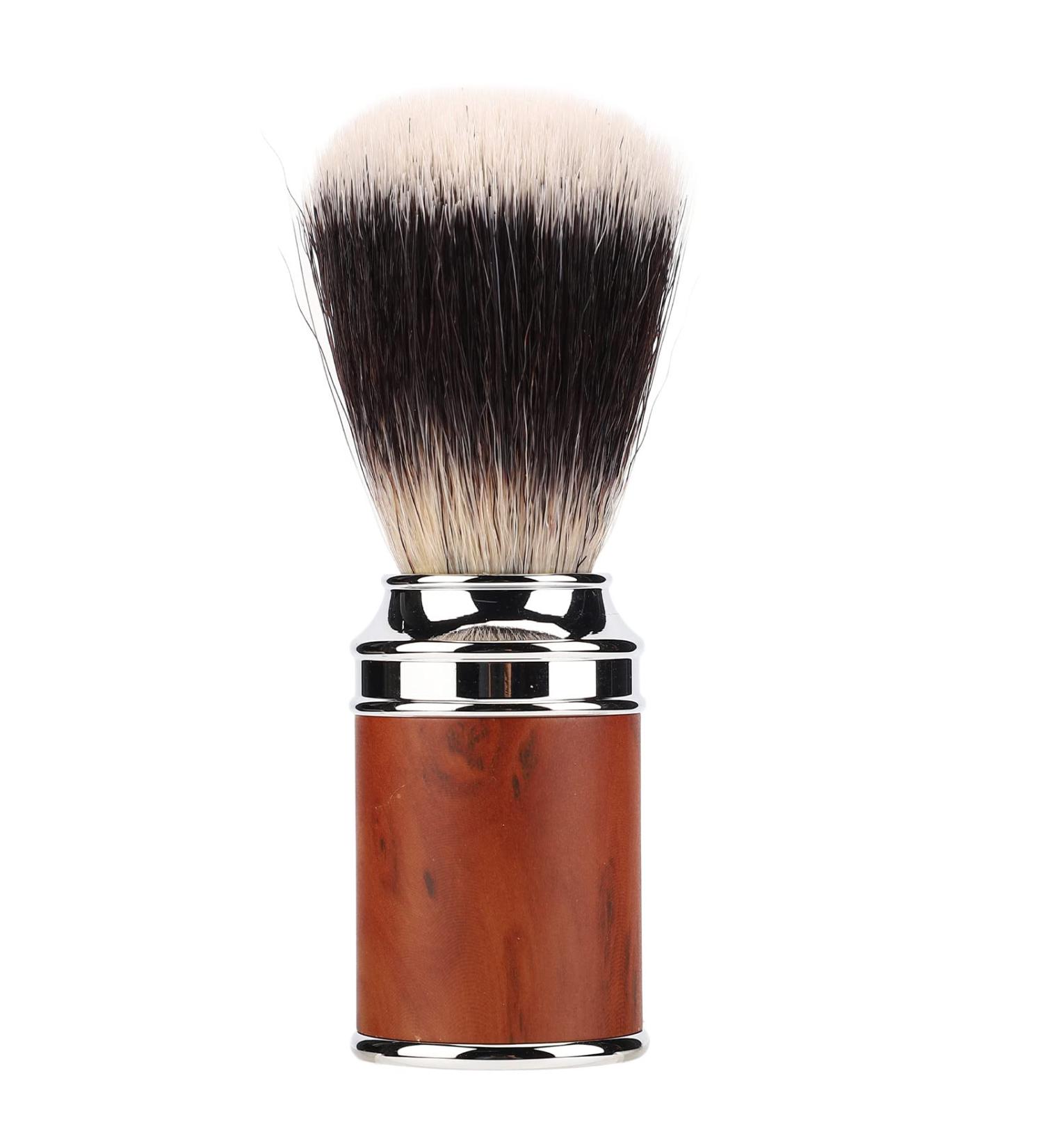Professional Shaving Brush for Men | Soft Nylon Bristles | Beard Grooming Tool for Home & Barber Shop - Buy Online on GoSupps.com