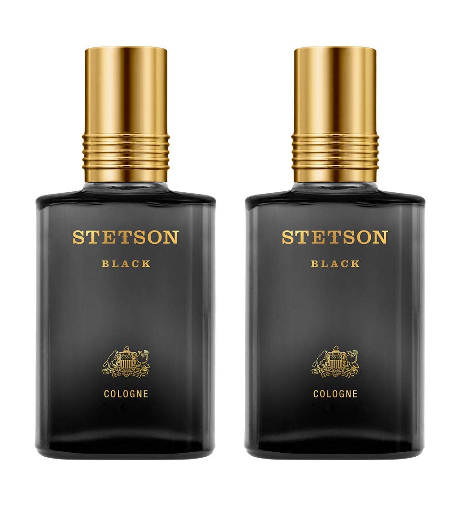 Stetson Black Eau De Cologne Spray 44Ml Pack Of 2 1.5 Fl Oz - Buy Online on GoSupps.com