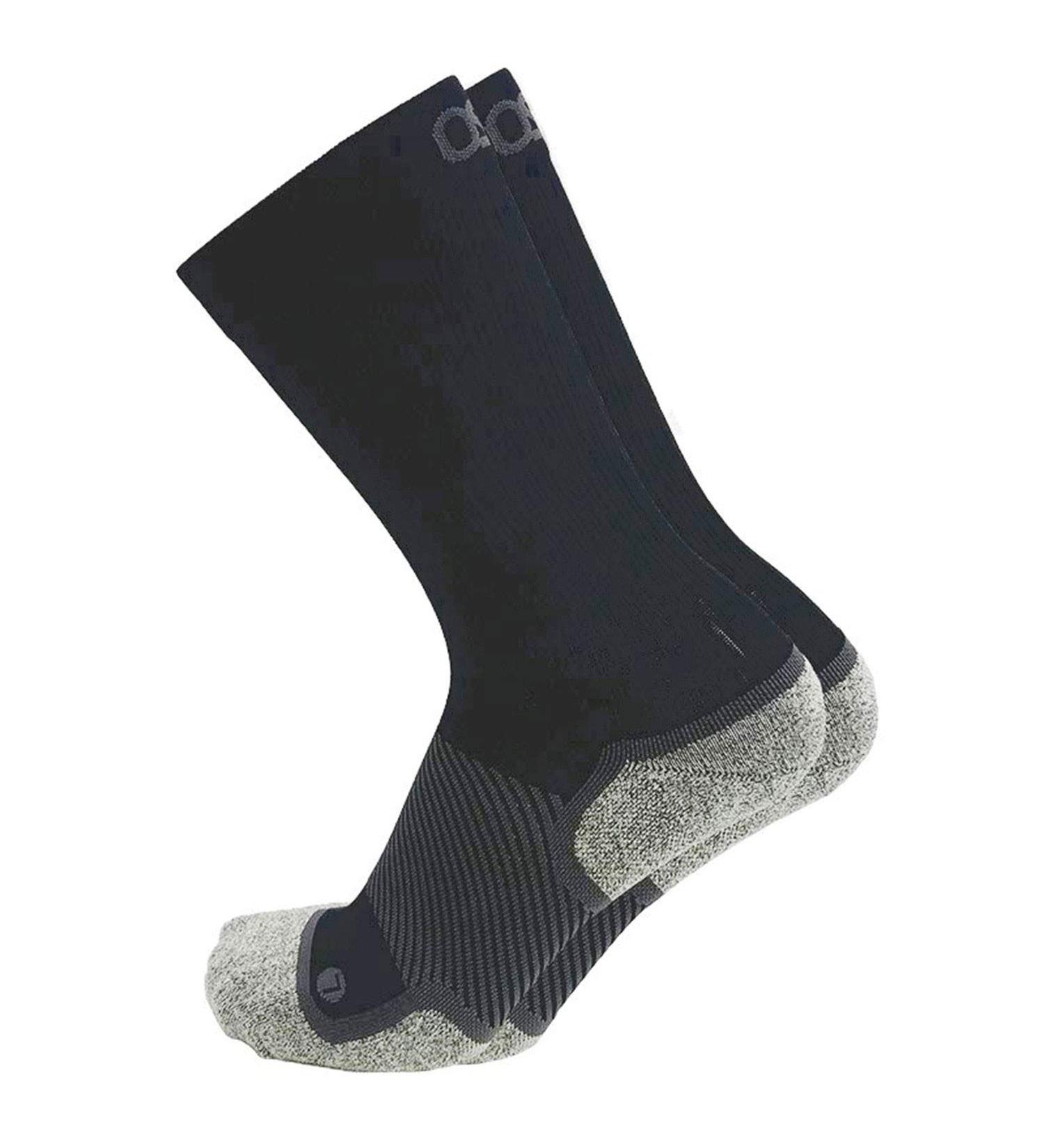 OrthoSleeve Diabetic & Neuropathy Wellness Socks WC4 XL - Improve Circulation, Aid with Edema - Black Crew (1 Pair) - Buy Online on GoSupps.com