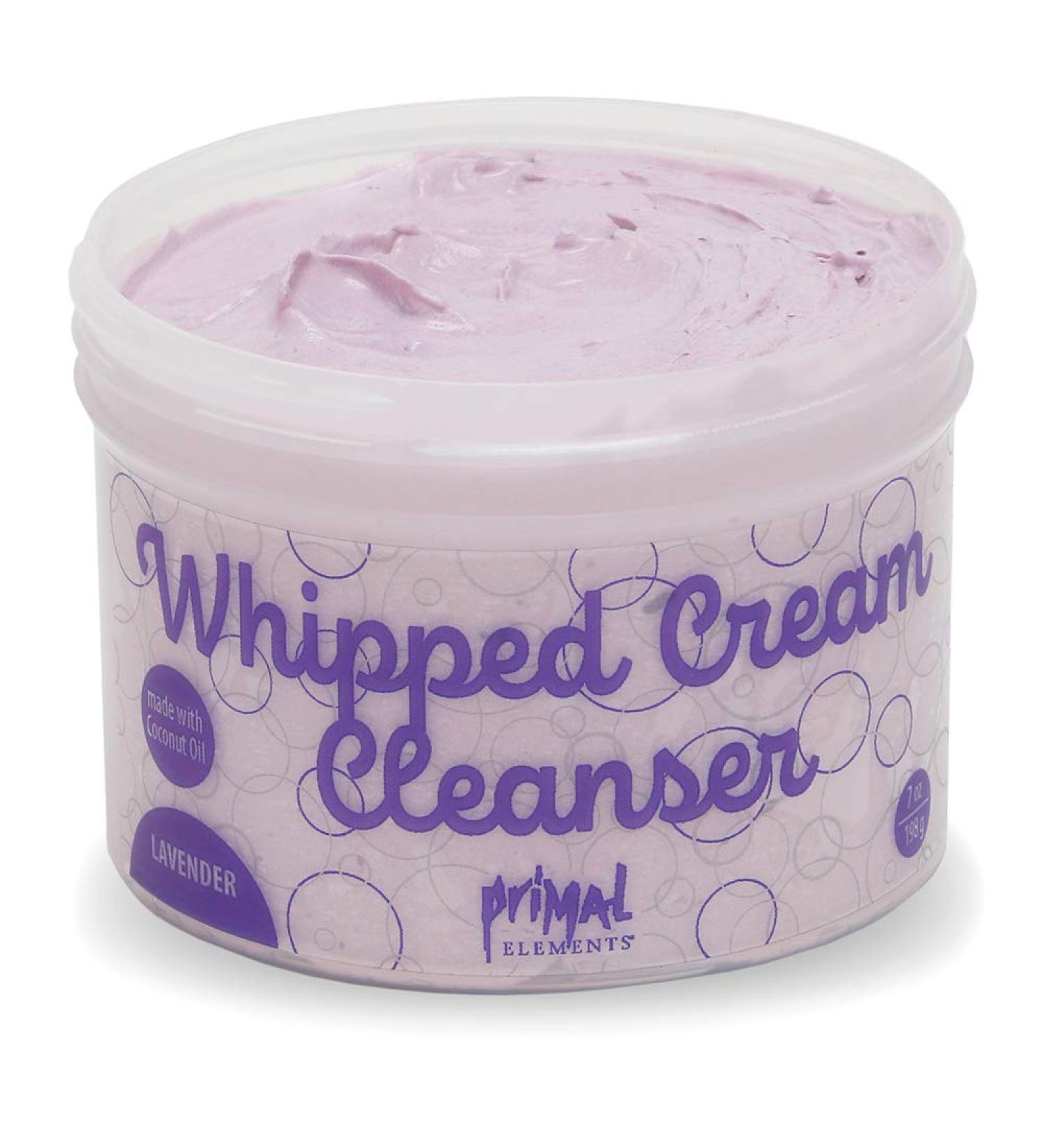 Primal Elements Lavender Whipped Cream Cleanser 7 Ounce