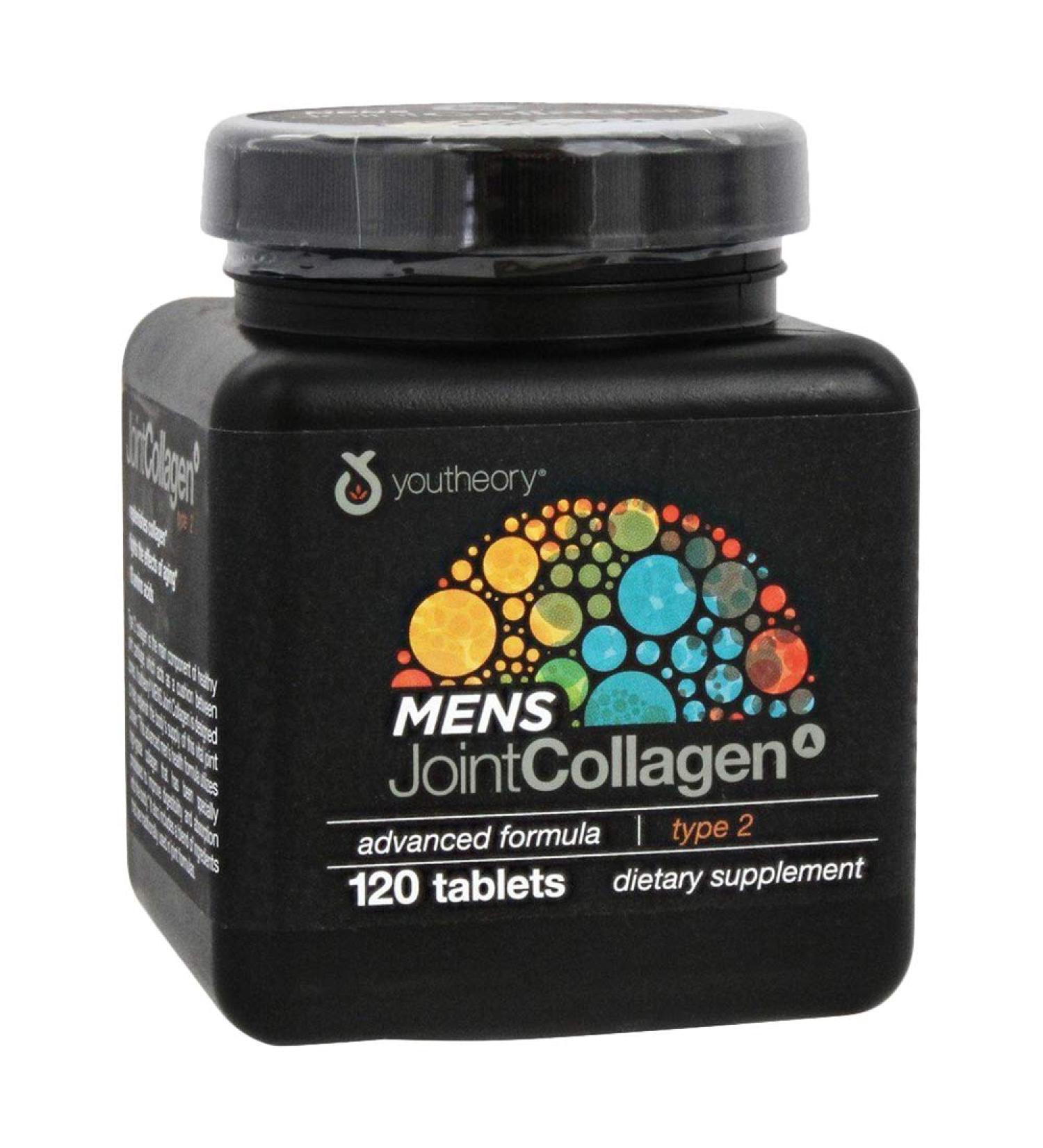 Youtheory Men's Joint Collagen - 120 Tablets | Support Joint Health and Mobility - Buy Online on GoSupps.com