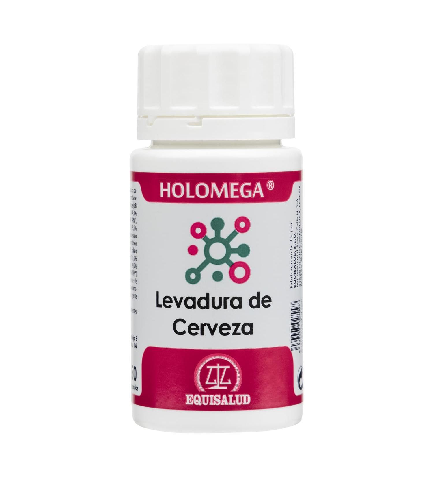 Equisalud Holomega brewers yeast 50 capsules - Buy Online on GoSupps.com