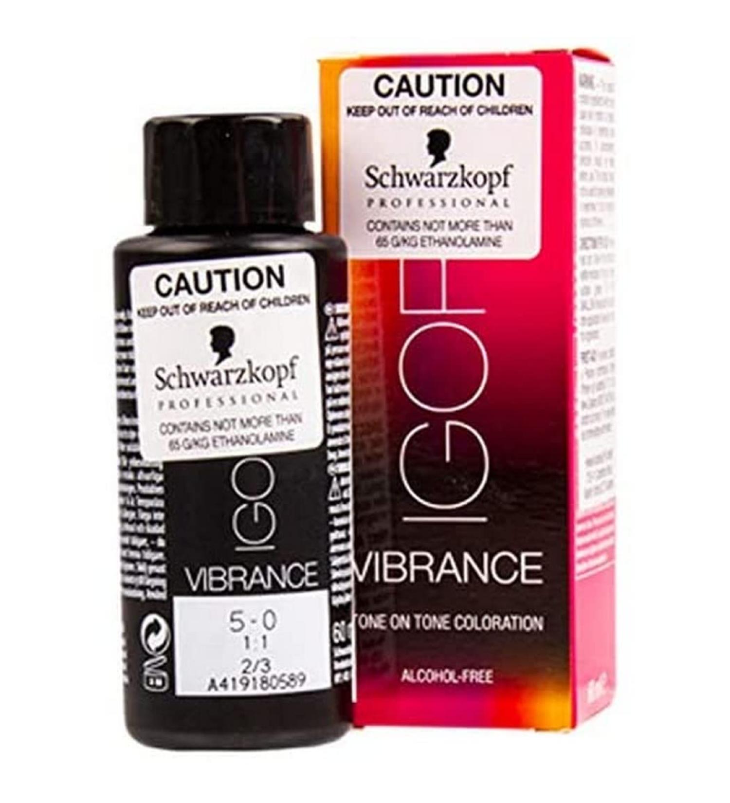 Schwarzkopf Igora Vibrance Tone On Tone Coloration 60ml 6-0