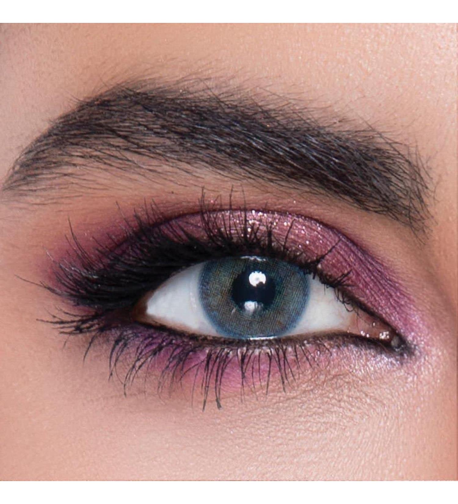 Shop La Bella Milano Series Colored Contact Lenses - Pearl (Dark Gray Green-Blue) | Monthly Lenses for Dark Eyes | International Shipping Available - Buy Online on GoSupps.com