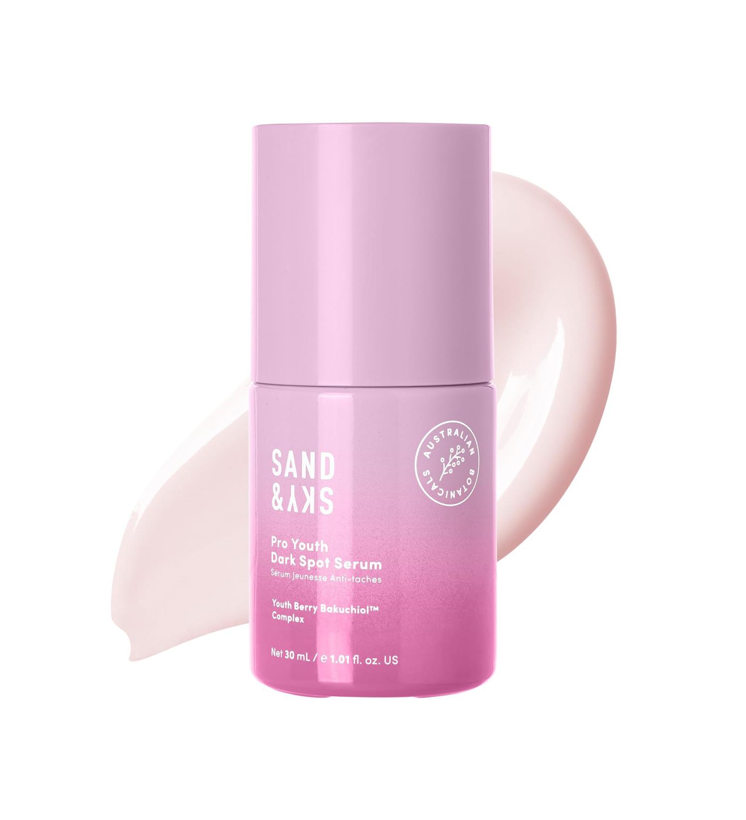 Sand & Sky Pro Youth Dark Spot Serum - Best Retinol Alternative with Bakuchiol for Fine Lines Wrinkles & Hyperpigmentation - Buy Online on GoSupps.com