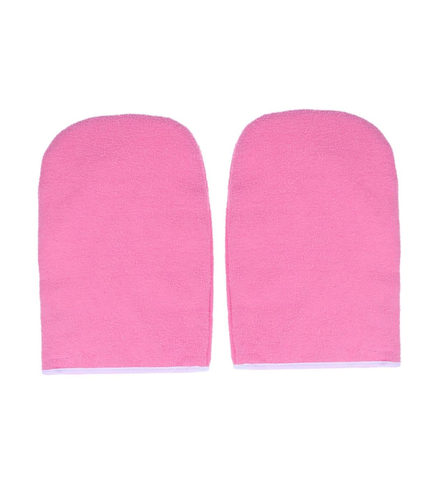 Beaupretty 1 Pair Hand Spa Cover Insulated Gloves Hand Treatment Mitts Bath Treatment Mitt Care Pink Paraffin - Buy Online on GoSupps.com