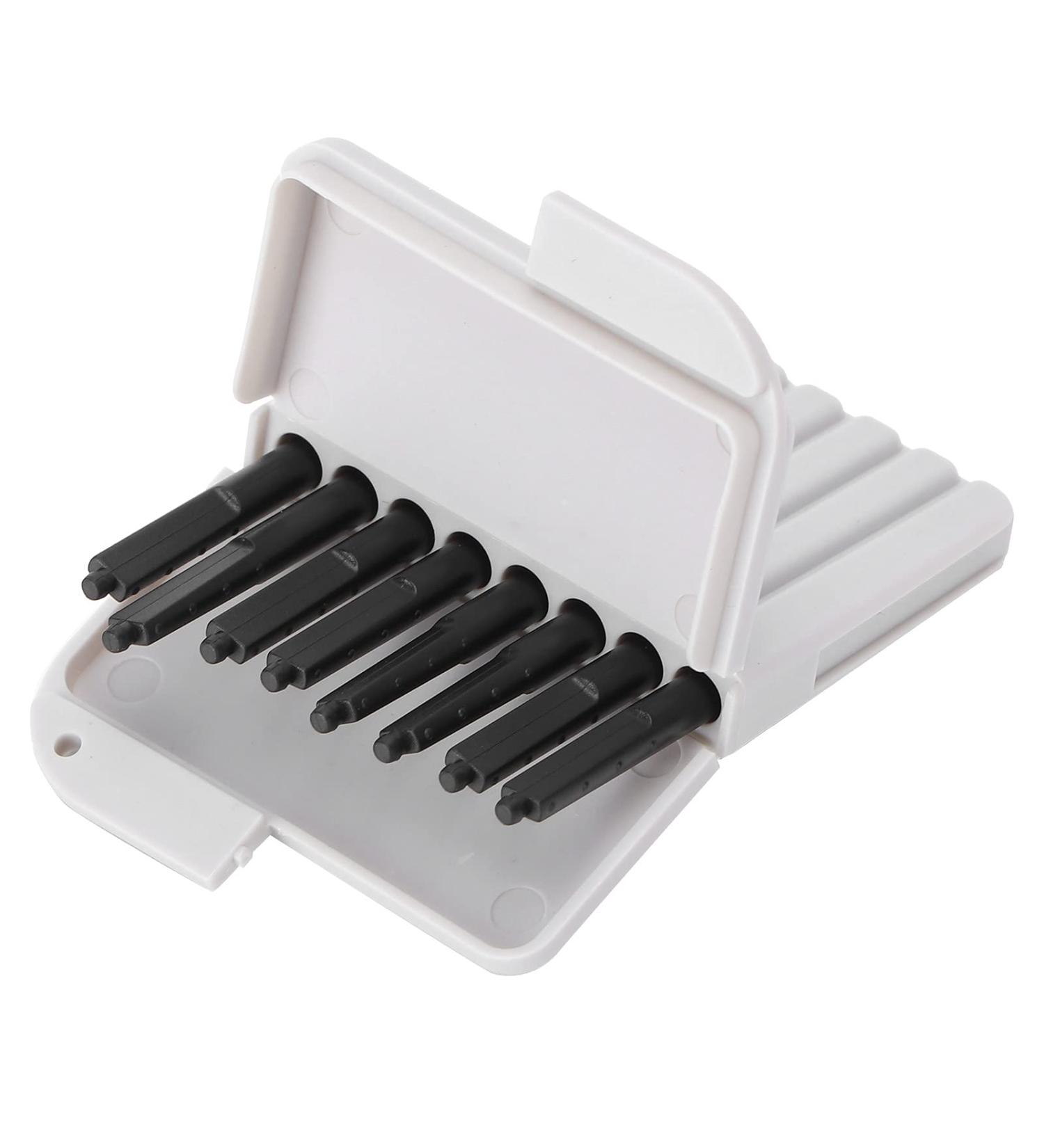 Wax Guard 8 Pcs 2mm Hearing Aid Wax Guard Filters for Waterproof and Dustproof Earwax Guard Filters Cleaning Kit Sealed Easy Open Gray Container - Buy Online on GoSupps.com