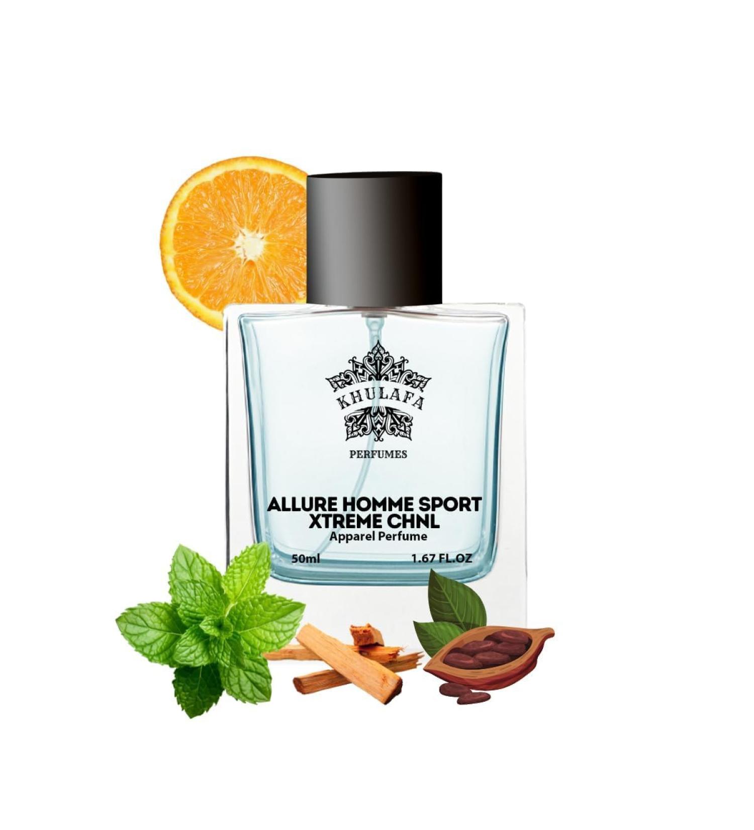 DJ Allure Homme Sport Xtreme CHNL For Men | Woody Aromatic Fragrances | Long Lasting Mens Perfume | Fragrance Sutaible for Any Occasion | Gift For Him - Buy Online on GoSupps.com