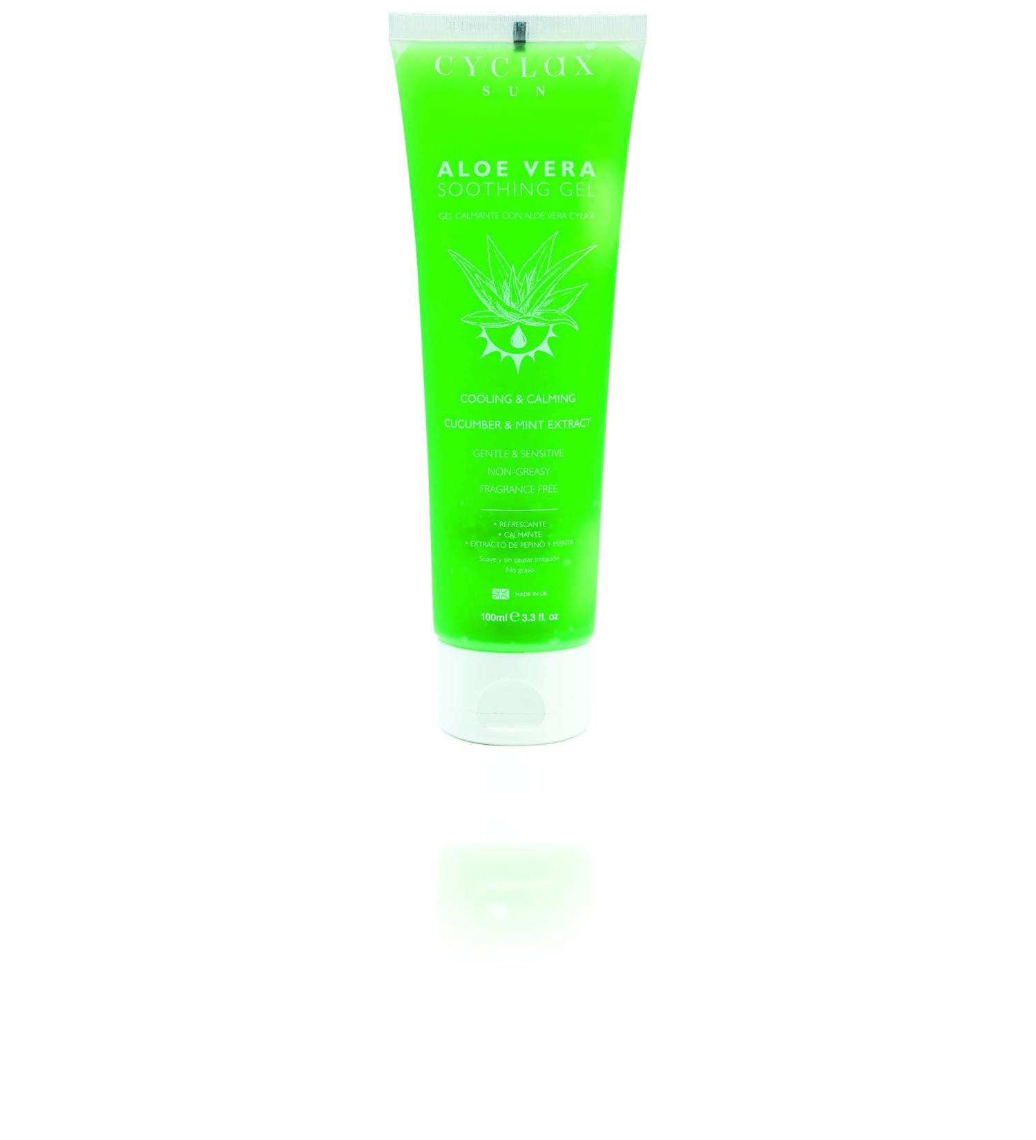 Cyclax Aloe Vera Soothing Gel 100ml - Natural Skin Relief - Buy Online on GoSupps.com