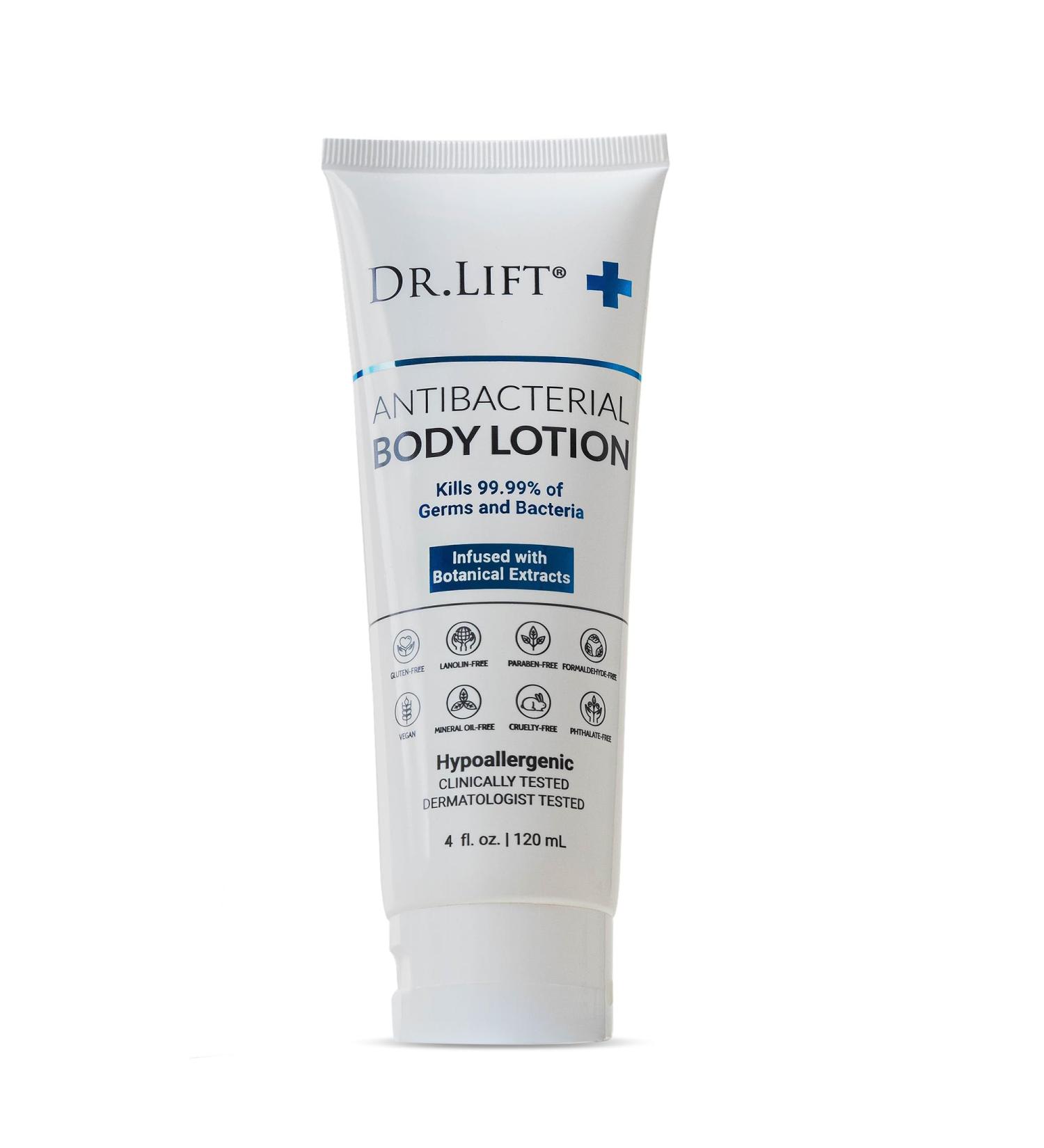 Shop Antibacterial Body Lotion - 4 oz | Best Moisturizer for Healthy Skin | Worldwide Shipping - Buy Online on GoSupps.com