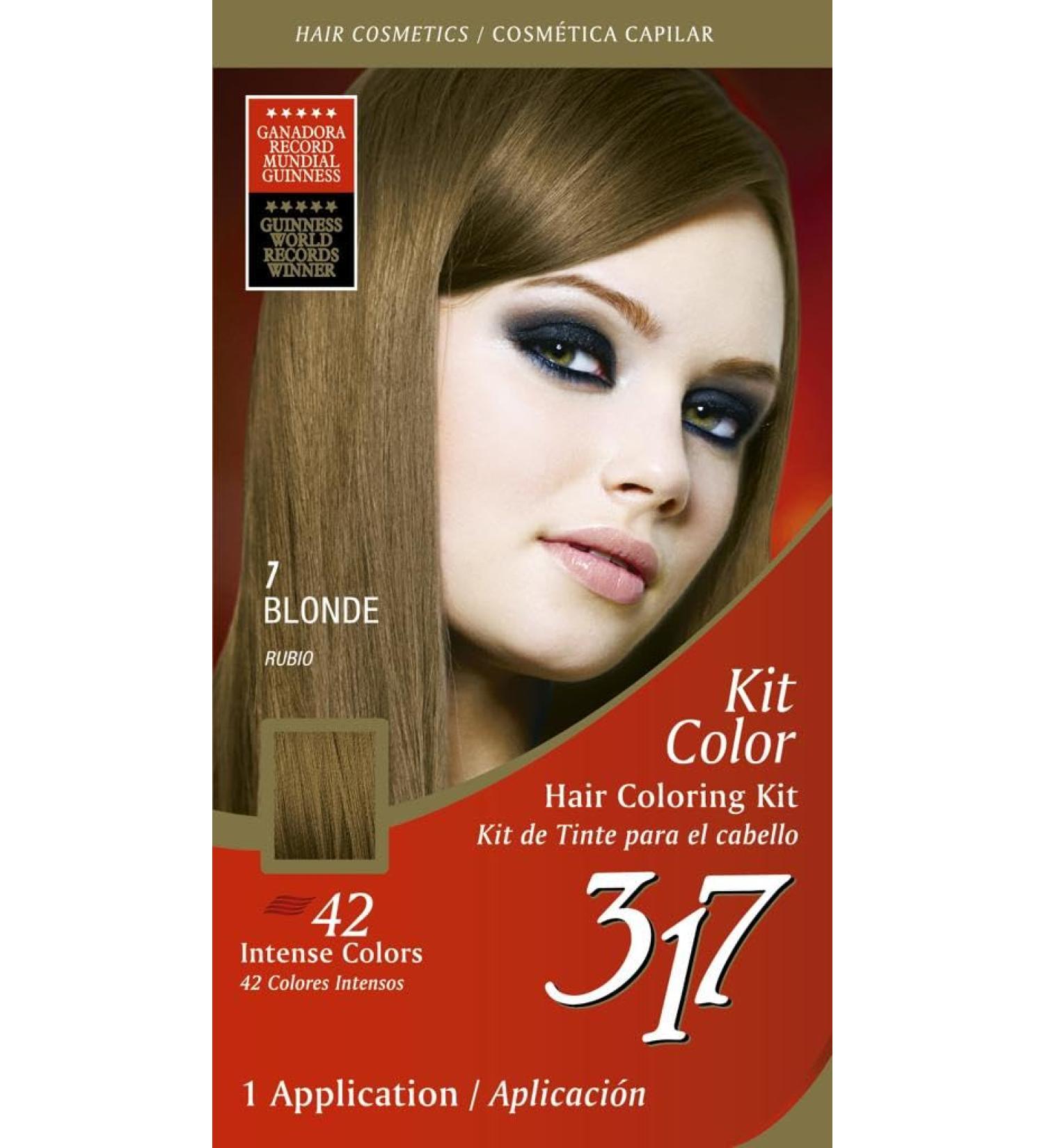 317#7 Blonde Hair Coloring Kit - Professional Quality for Gorgeous Color | International Shipping Available - Buy Online on GoSupps.com