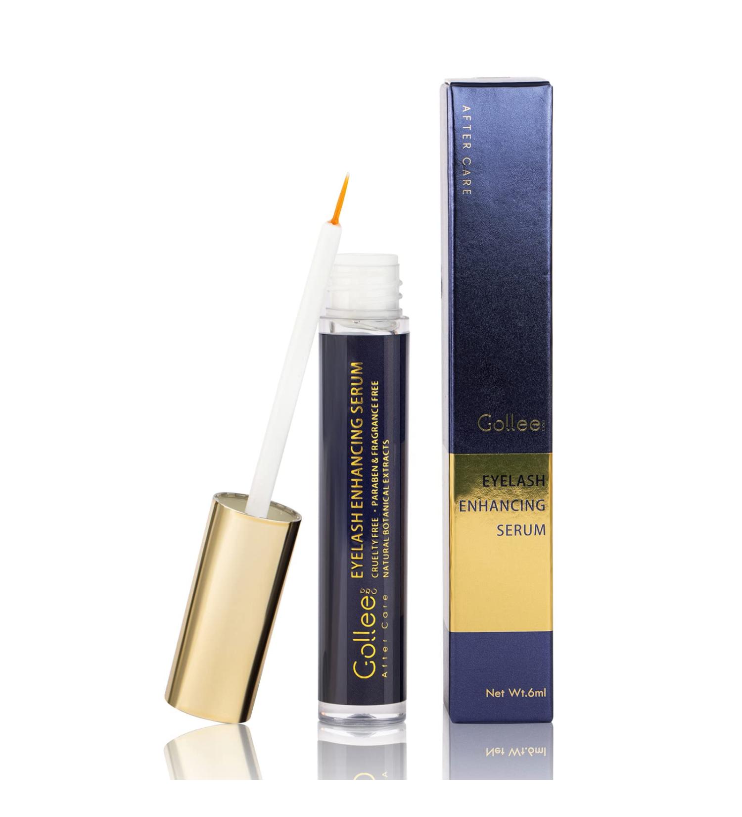 Buy Eyelash Growth Serum with Peptides for Longer Fuller Lashes - Cruelty-Free 6ml - International Shipping Available - Buy Online on GoSupps.com