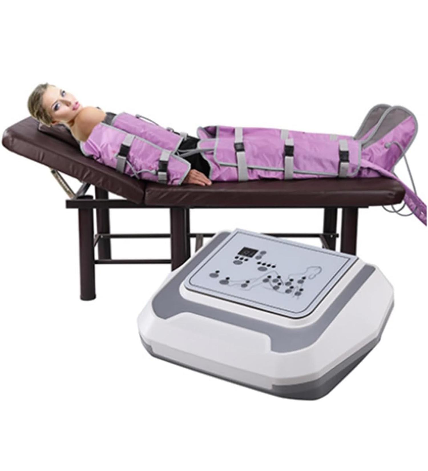Air Compression Massager for Full Body Relief | Pressotherapy Device for Swelling & Muscle Pain Relief - Buy Online on GoSupps.com