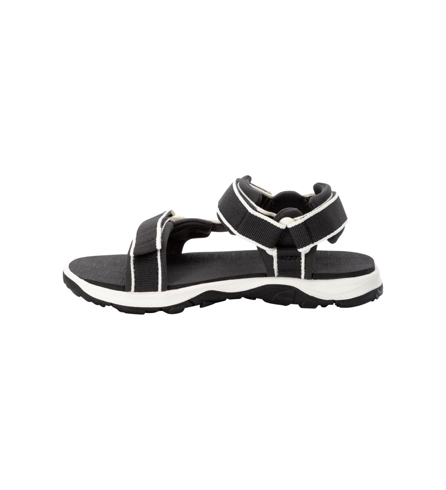 Jack Wolfskin Unisex Kids Seven Seas 3 K Sandal - Size 37 EU - Black | Comfortable Leisure Footwear for Kids - International Shipping Available - Buy Online on GoSupps.com