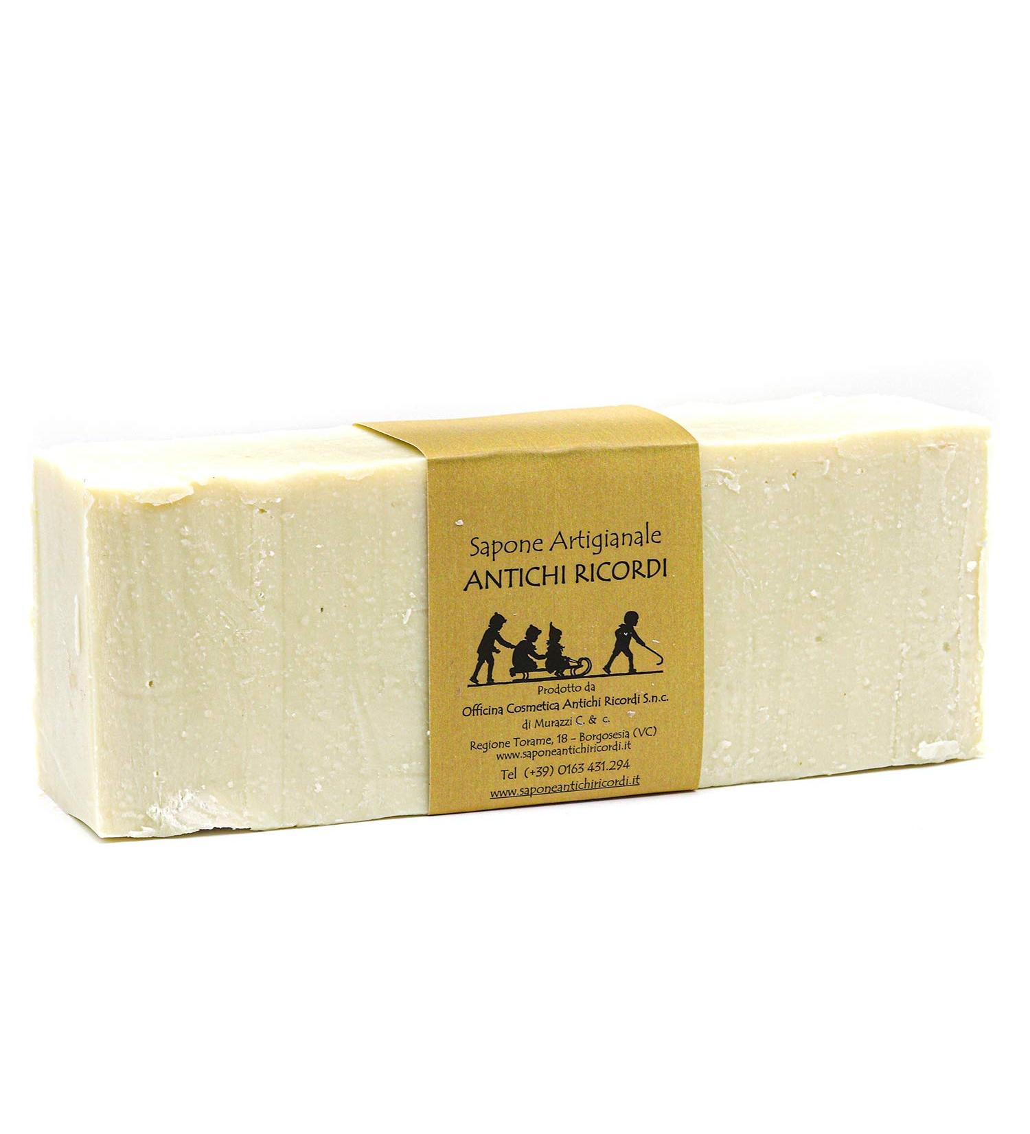 Pure handcrafted 100% natural soap - for face hands body and hair - emollient and for sensitive hair - Marseille olive oil - Buy Online on GoSupps.com