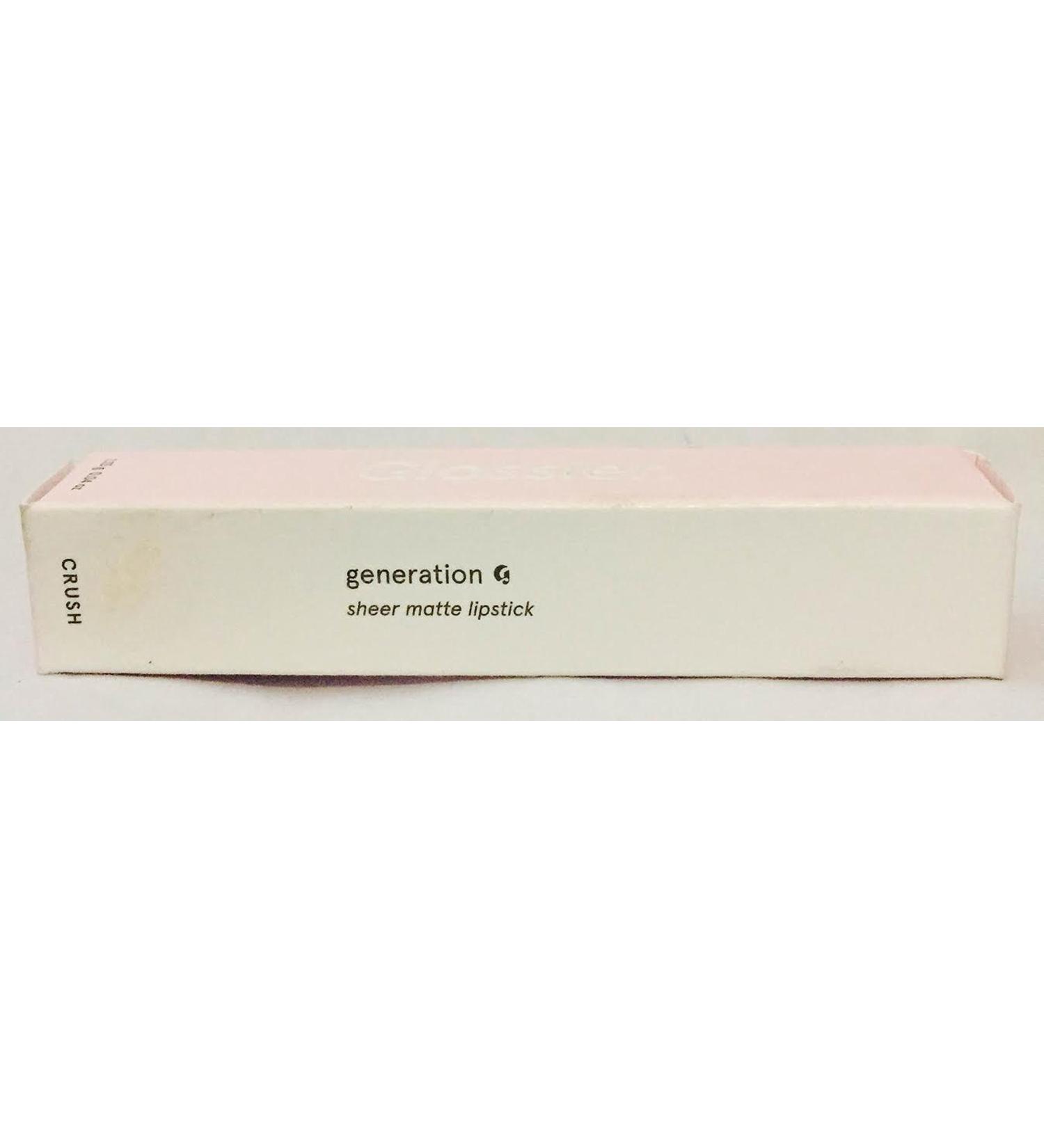 Generation G Sheer Matte Lipstick Crush .04 oz