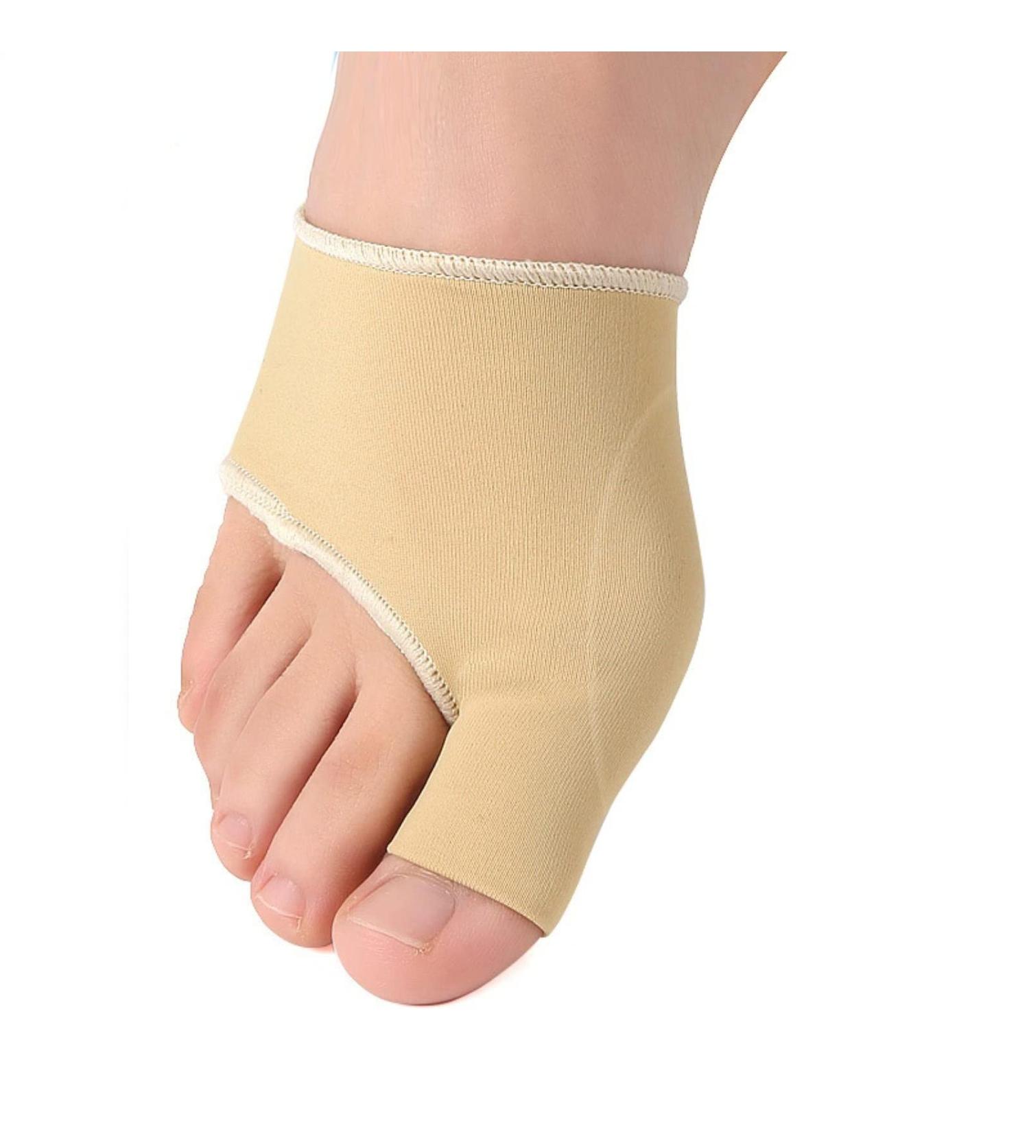 2Pcs Gel Bunion Corrector - Big Toe Protector for Pain Relief | Hallux Valgus Pads | Foot Cushion Sleeve - Buy Online on GoSupps.com