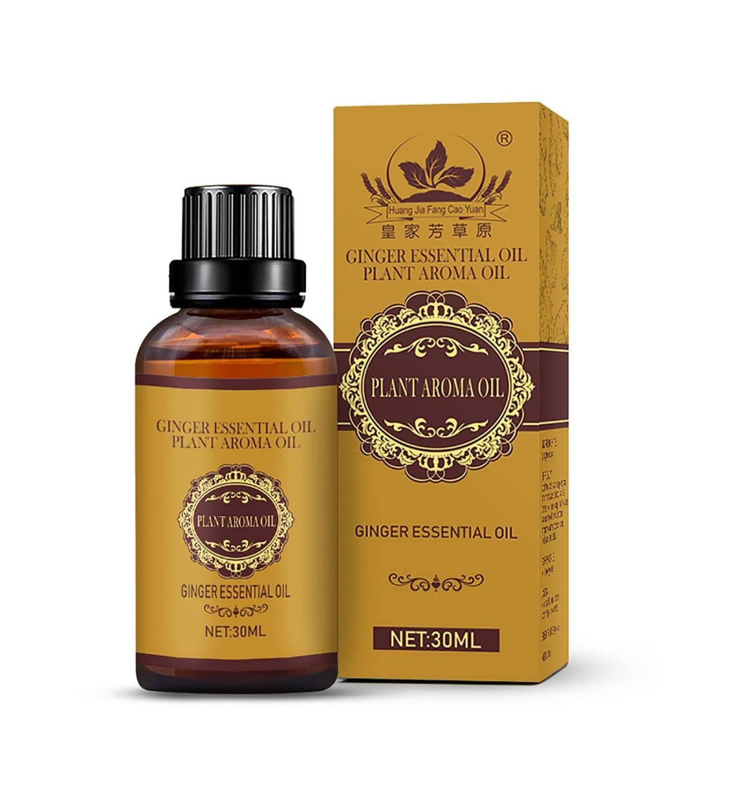 Buy Gusengo Essential Ginger Oil for Skin | 30ml Lymphatic Drainage & Gua Sha Oil for Body Care - Neck Feet Waist & Legs - Buy Online on GoSupps.com