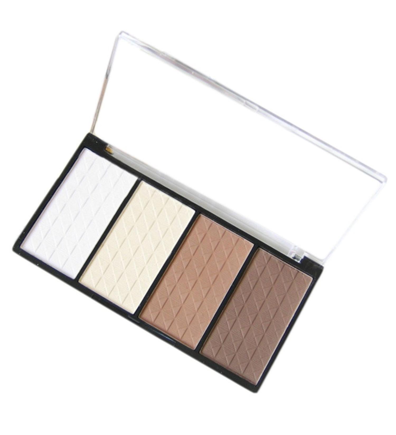4 Colors Make Up Cosmetic Face Contour Matte Shading Pressed Powder Hightlight by chendongdong #1