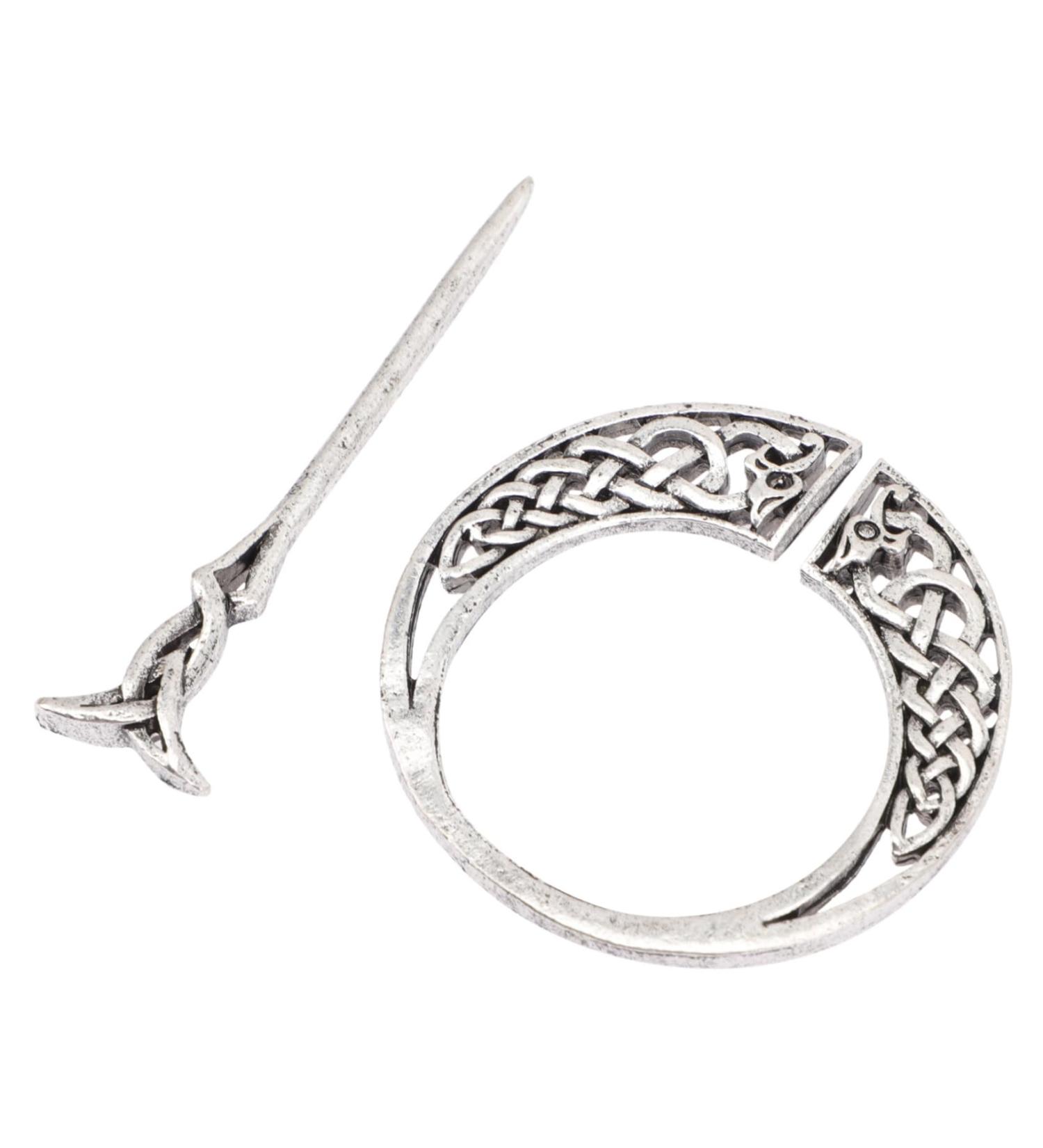 DOITOOL Vintage Viking Hairpins Hair Chopsticks Sliders for Women Slides for Girls Knot Hair Accessories Knot Hair Clip Silver Barrettes European and American Alloy Miss Trendy Accessories - Buy Online on GoSupps.com