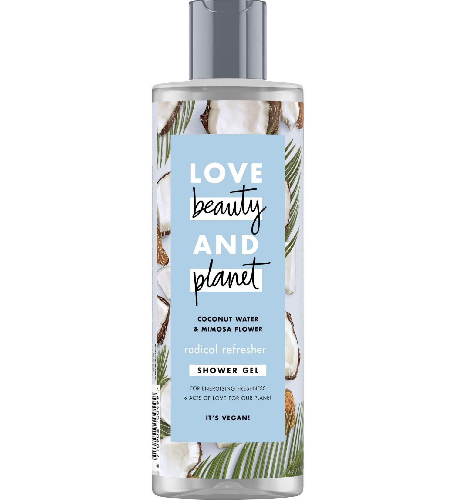 Love Beauty And Planet Radical Refresher Body Wash for Powered Skin Coconut Water and Mimosa Flower Paraben 1 Piece (400ml) - Buy Online on GoSupps.com