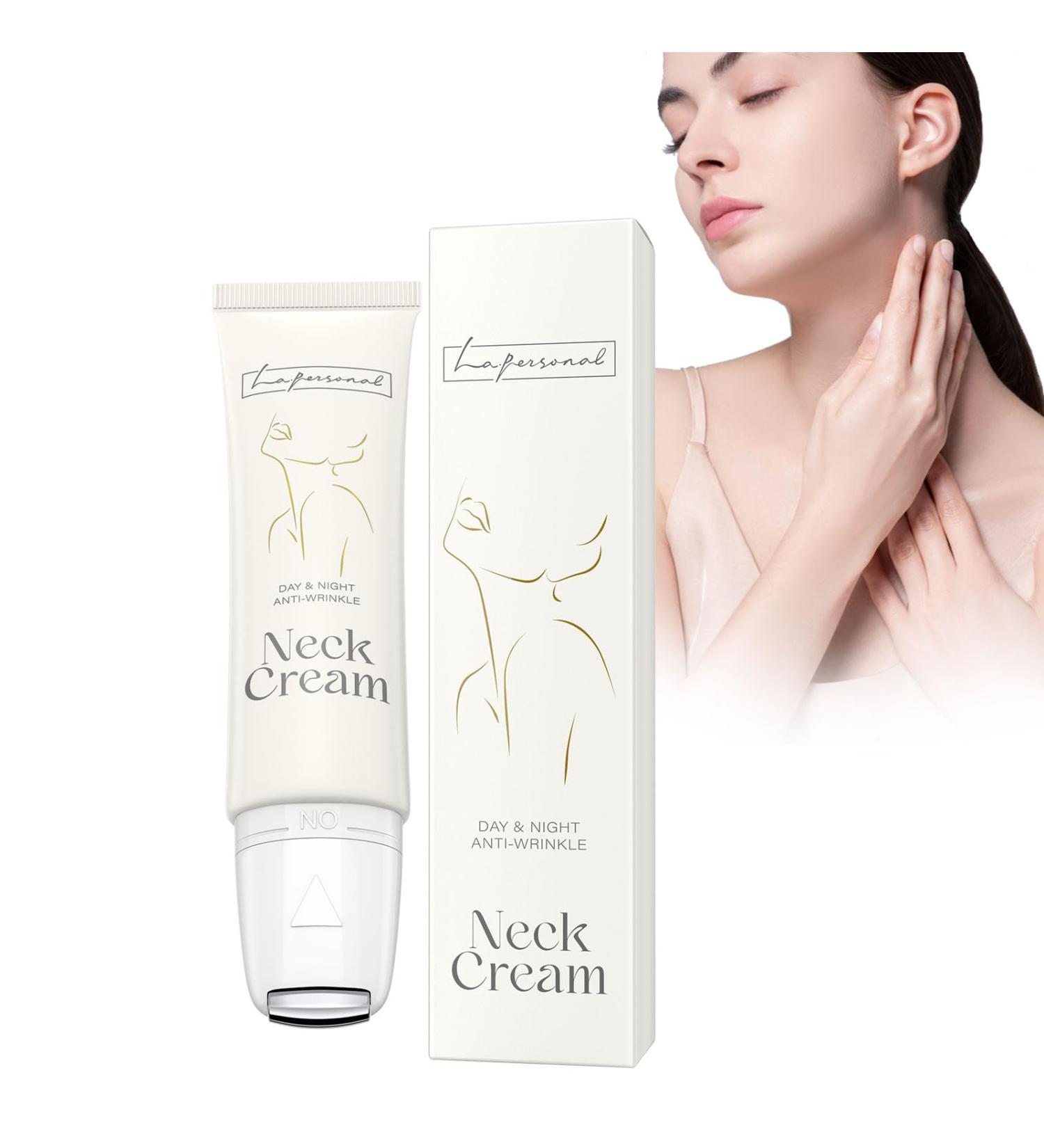 Neck Cream 60g - Skin Tightening & Anti-Wrinkle Formula | La Personal Firming Cream for Sagging Skin & Fine Lines - Buy Online on GoSupps.com