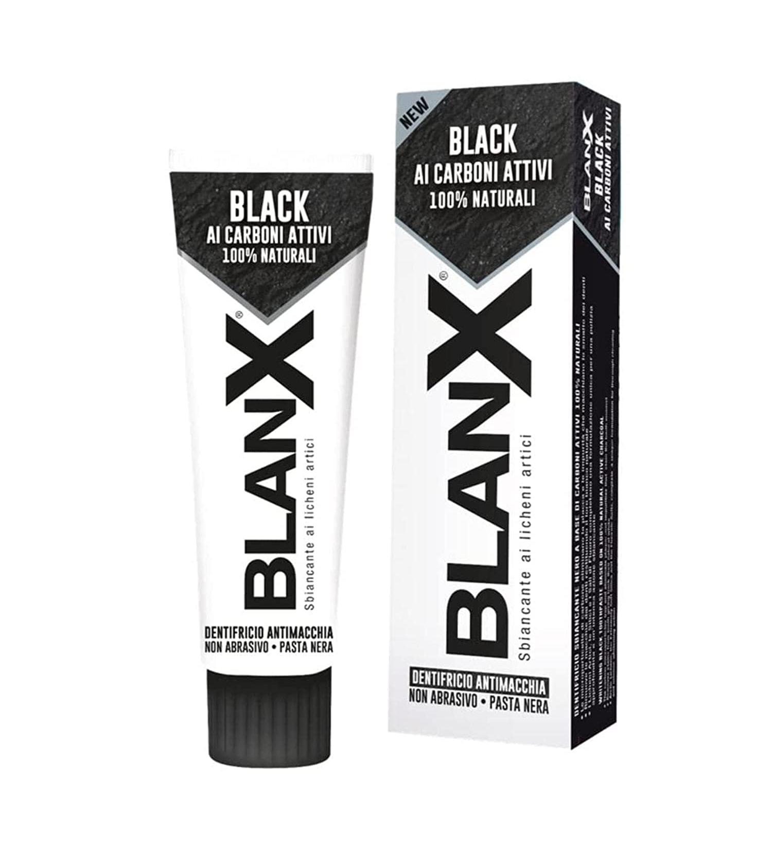 Blanx Arctic Lichen Toothpaste Black Formula 75 ml