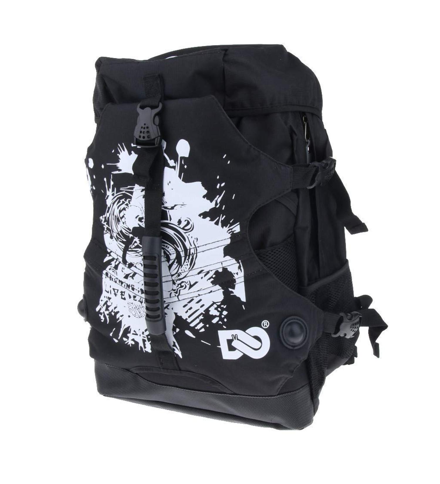 Tubayia Roller Skates Backpack - Inline Skates Storage Bag for Kids & Adults - Black A | Durable & Stylish - Buy Online on GoSupps.com