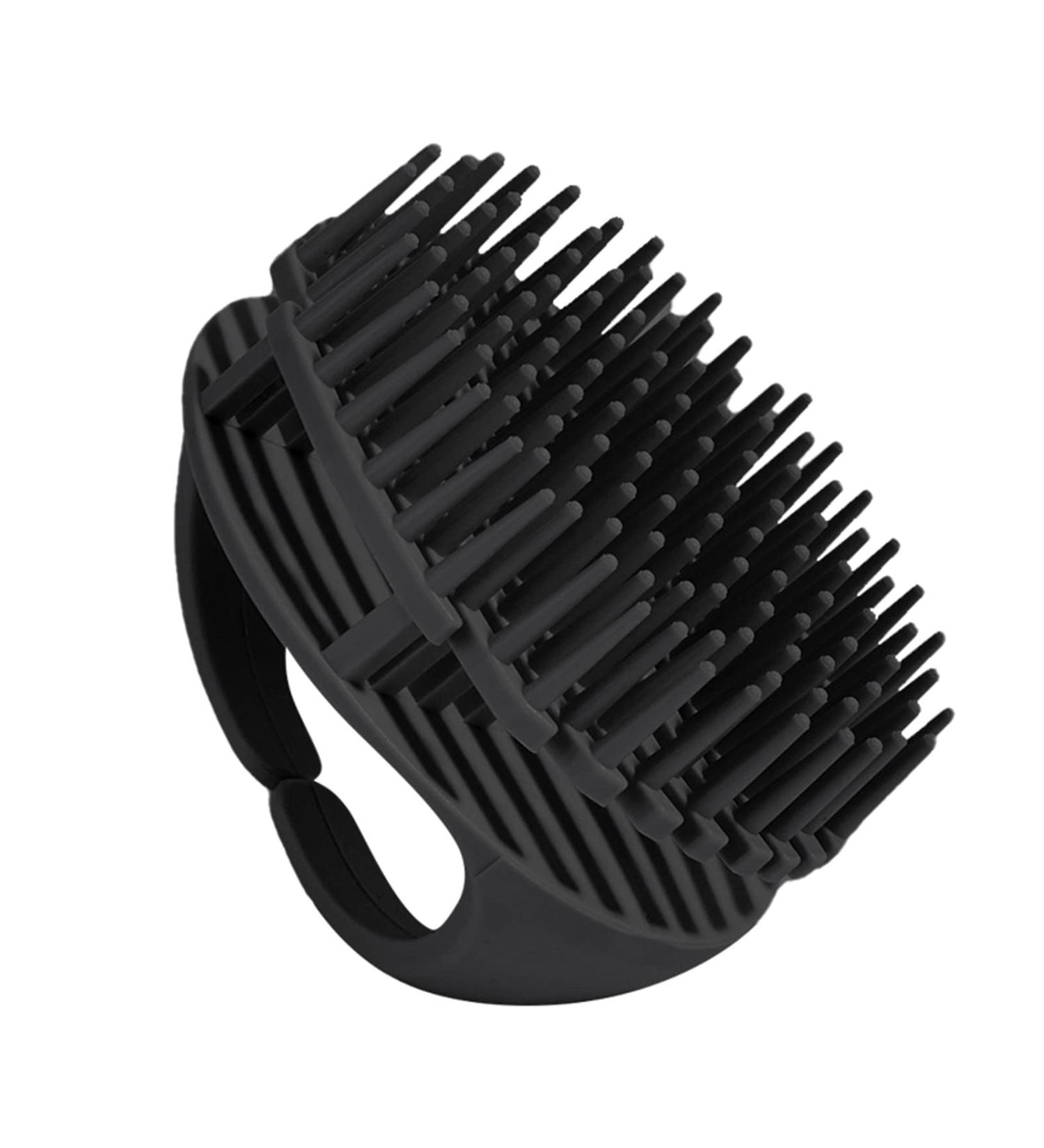 Elegant scalp massager shampoo brush hair-headwear head massager for stress relaxation hair growth shower hair brush for women men children uniform size D