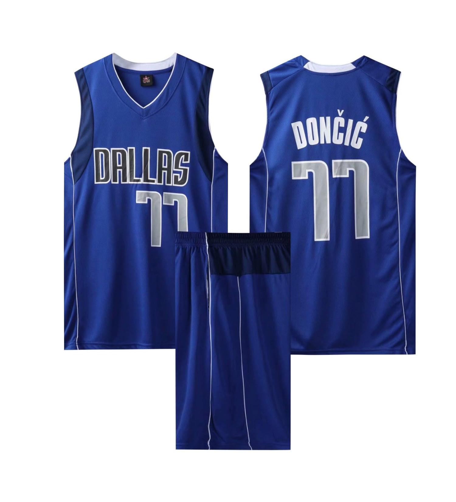 ABRTJCL Children's & Adults Basketball Jersey Set - Sleeveless Suit & Shorts A-77 Blue 2XS - Perfect for Youth and Adult Basketball Enthusiasts - Buy Online on GoSupps.com