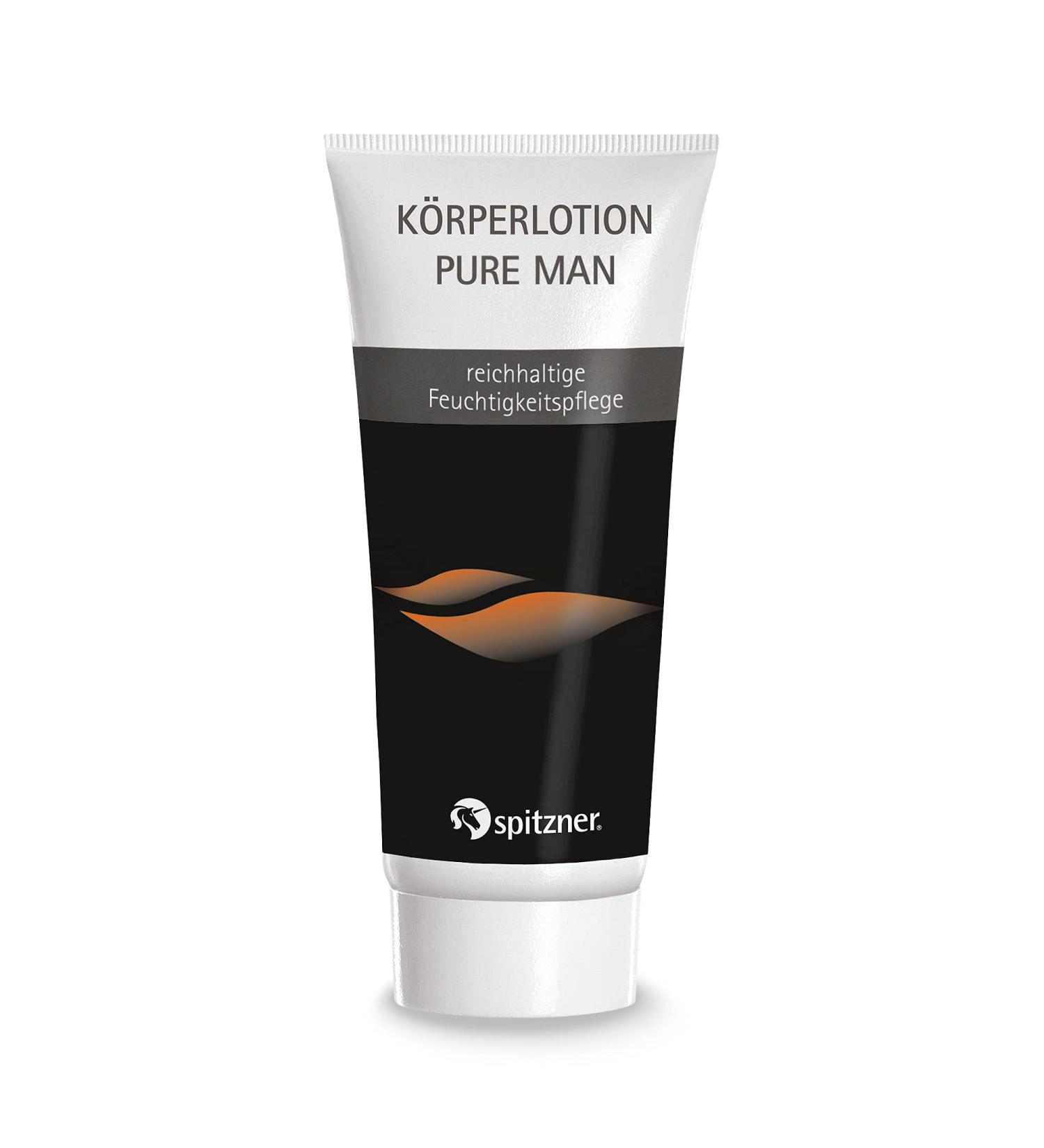 Spitzner Pure Man Body Lotion 200ml | Nourishing & Skin-Friendly Vegan Care for Normal Skin - Buy Online on GoSupps.com