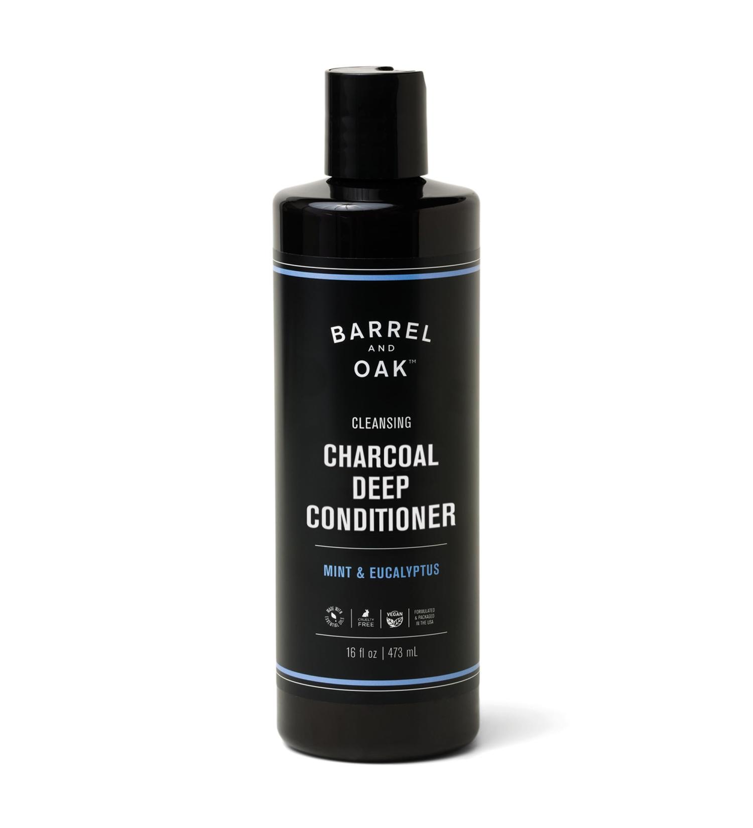 Gentlemen's Hardware Charcoal Deep Conditioner - Detoxifying Vegan Hair Care 16 oz | Moisturizing & Restorative for Dry Hair - Buy Online on GoSupps.com