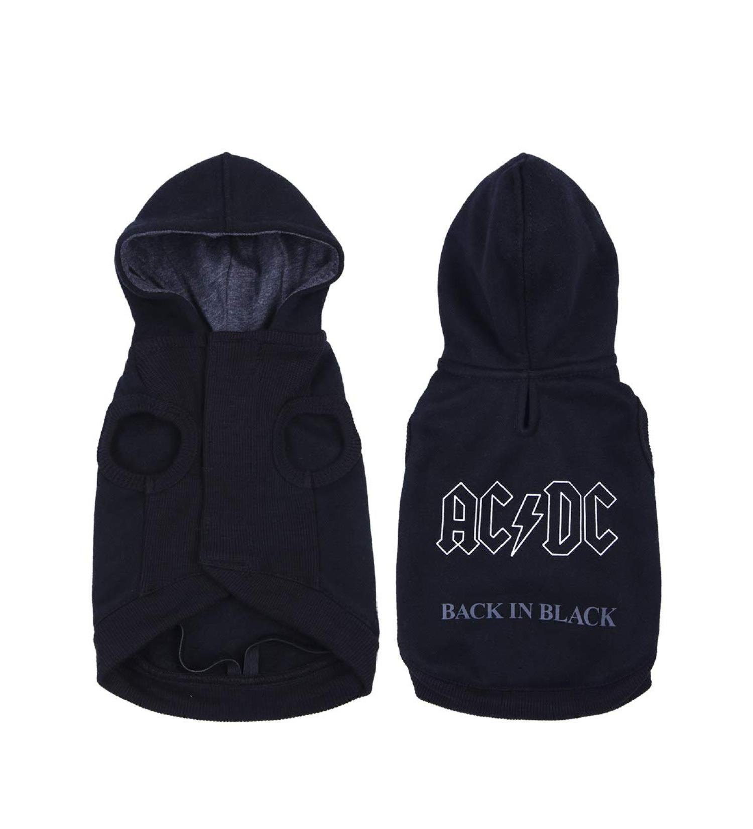 Cerd Lifes Little Moments ACDC Rock Dog Sweater - Official Licensed XS Pet Clothing for Fan Pets - Buy Online on GoSupps.com