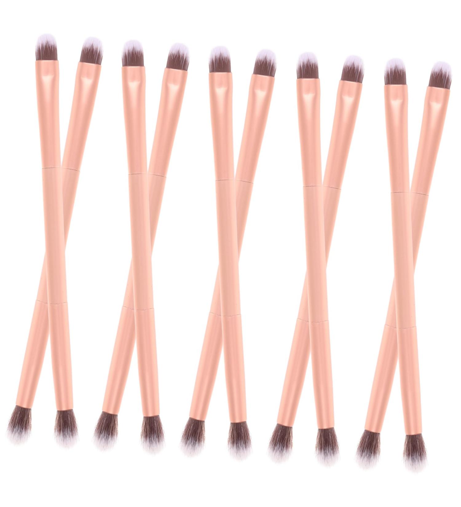 Baluue 24pcs Makeup Brush Eye Shadow Brush Mineral Blush Eyelash Tools Makeup Tools Eyeshadow Golden Metal - Buy Online on GoSupps.com
