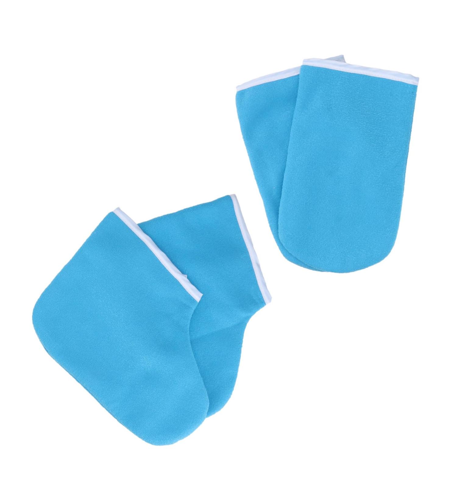 Couvre-mains Et Couvre-pieds En Cire De Paraffine 1 Lot Taille Unique Chauffant Maintien De L humidit Pour Soins Des Mains Et Pieds En Spa Domicile - Buy Online on GoSupps.com