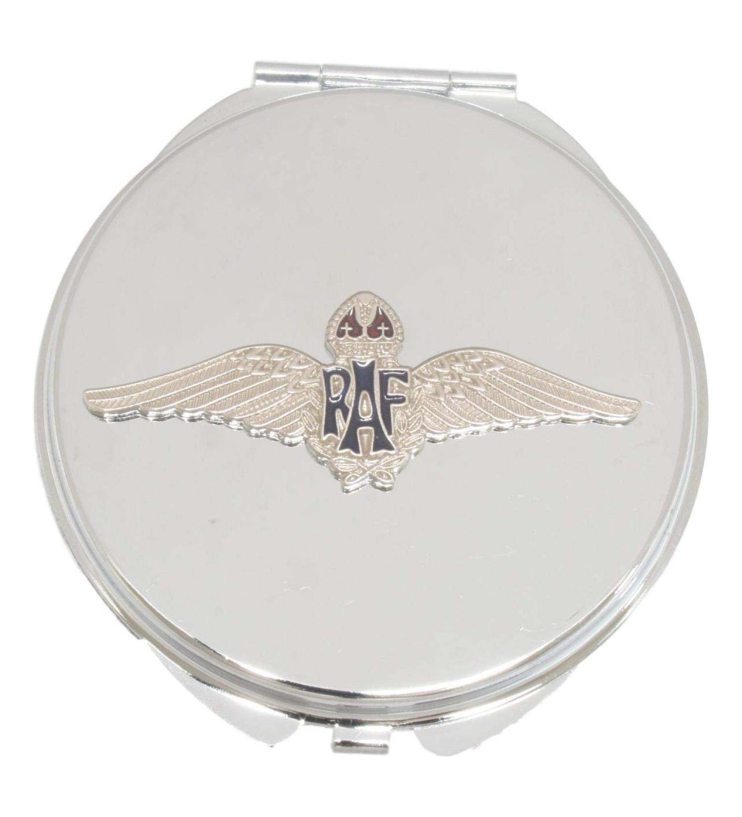 RAF Sweetheart Wings Compact Mirror Handbag Gift With Free Engraving ME2 - Buy Online on GoSupps.com
