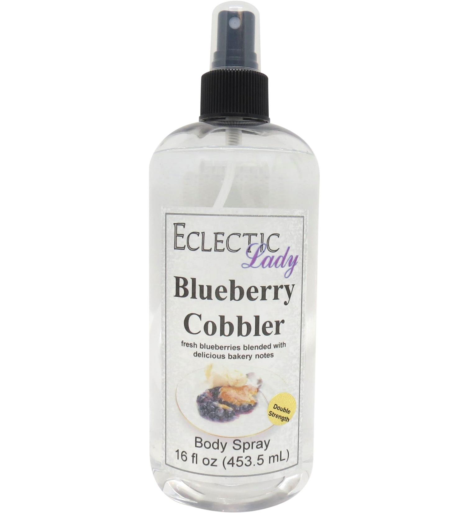 Blueberry Cobbler Body Spray (Double Strength) 16 ounces Body Mist for Women with Clean Light & Gentle Fragrance Long Lasting Perfume with Comforting Scent for Men & Women Cologne with Soft 16 Fluid Ounces (Double Strength) - Buy Online on GoSupps.com