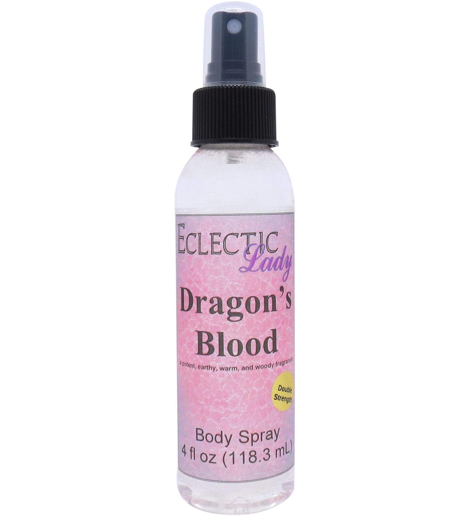 Dragon's Blood Body Spray (Double Strength) 4 ounces Body Mist for Women with Clean Light & Gentle Fragrance Long Lasting Perfume with Comforting Scent for Men & Women Cologne with Soft Subtle 4 Fl Oz (Pack of 1) - Buy Online on GoSupps.com