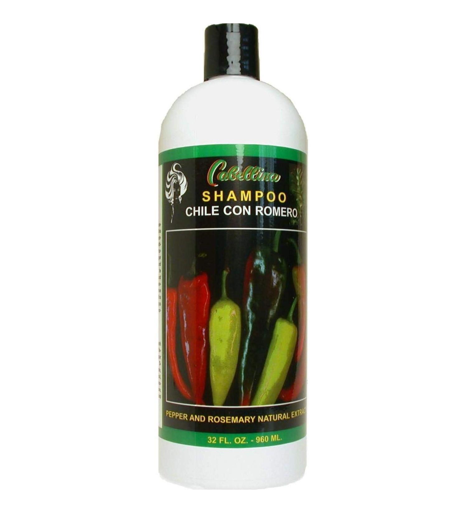 Chile With Romero Natural Hair Shampoo 32 Oz.