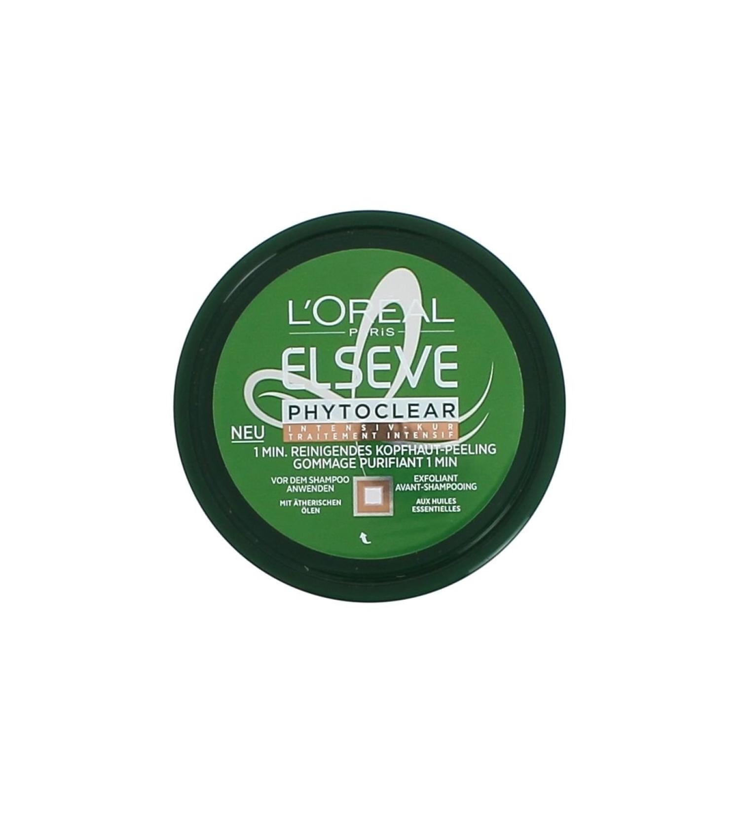 Exfoliating Before Shampoo Phytoclaer Elseve L'Oréal Paris